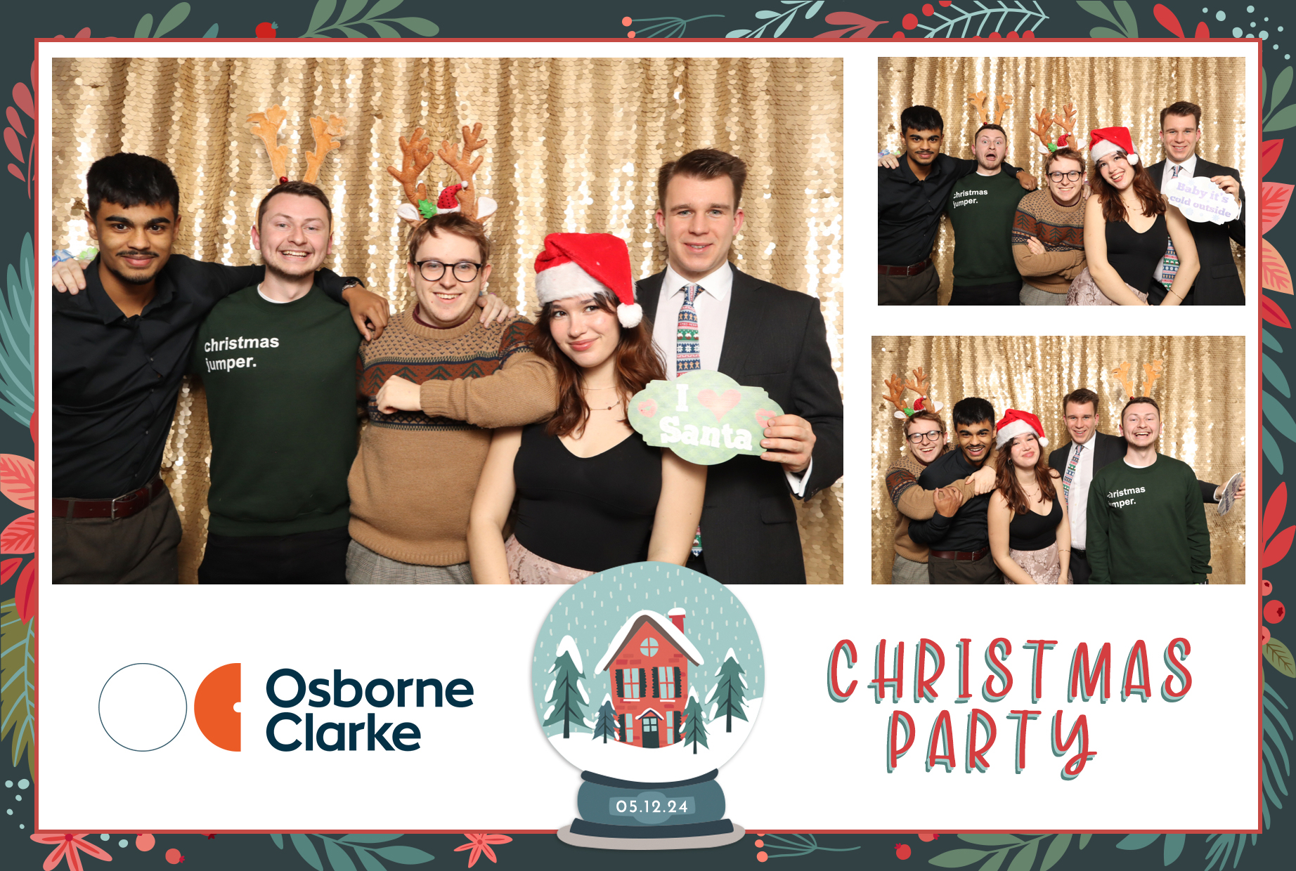 Osborne Clarke Christmas Party | View more photos from the event at images.mobile-photo-booth.com/u/MobilePhotoBoothUK/Osborne-Clarke-Christmas-Party