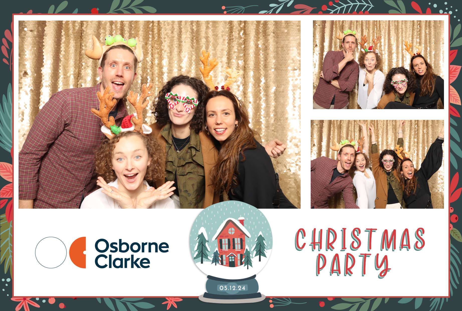 Osborne Clarke Christmas Party | View more photos from the event at images.mobile-photo-booth.com/u/MobilePhotoBoothUK/Osborne-Clarke-Christmas-Party