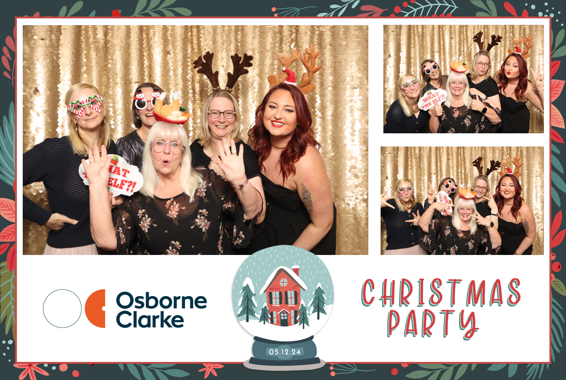 Osborne Clarke Christmas Party | View more photos from the event at images.mobile-photo-booth.com/u/MobilePhotoBoothUK/Osborne-Clarke-Christmas-Party