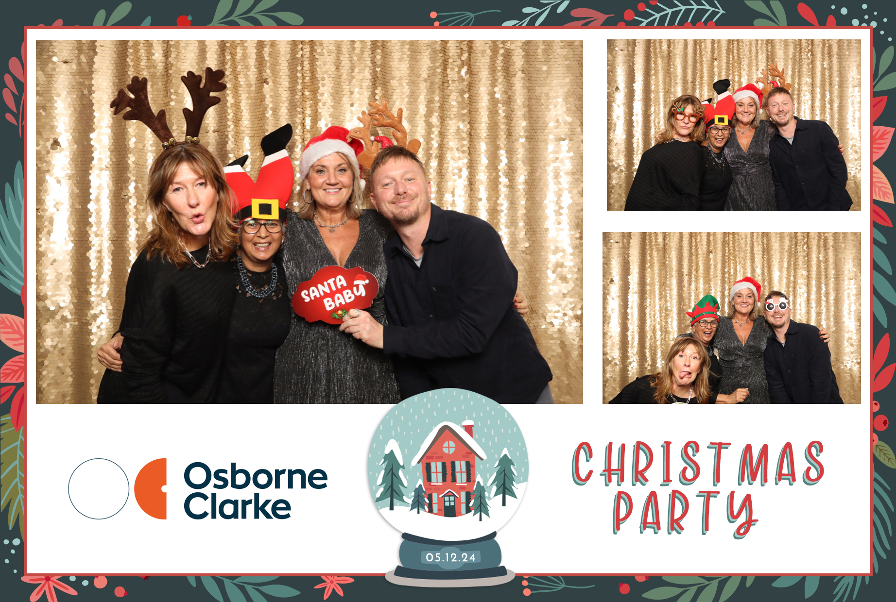Osborne Clarke Christmas Party | View more photos from the event at images.mobile-photo-booth.com/u/MobilePhotoBoothUK/Osborne-Clarke-Christmas-Party