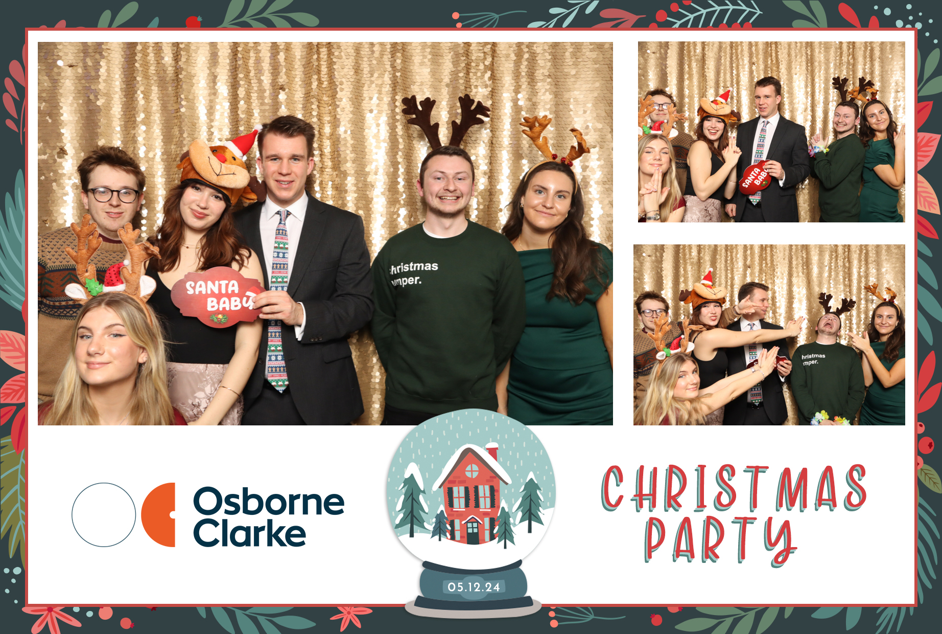 Osborne Clarke Christmas Party | View more photos from the event at images.mobile-photo-booth.com/u/MobilePhotoBoothUK/Osborne-Clarke-Christmas-Party