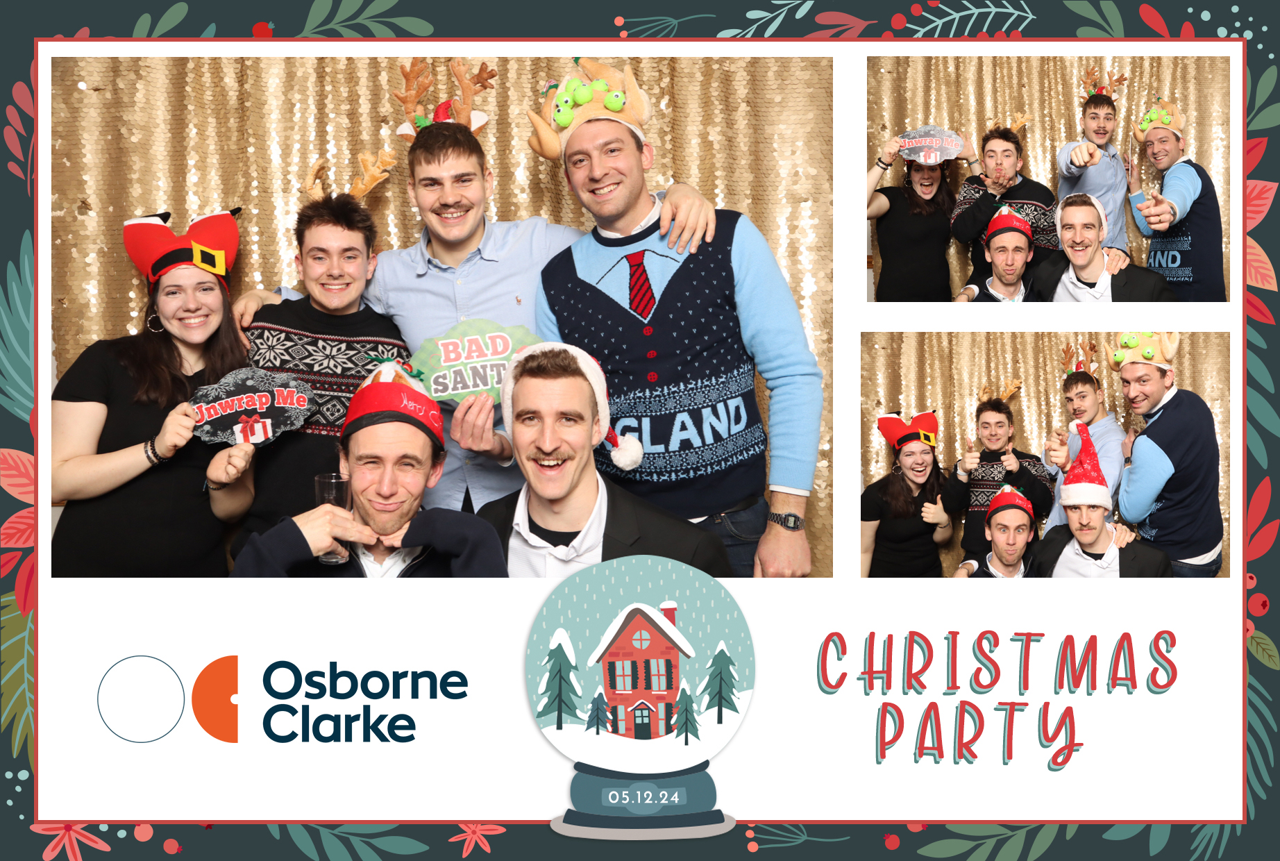 Osborne Clarke Christmas Party | View more photos from the event at images.mobile-photo-booth.com/u/MobilePhotoBoothUK/Osborne-Clarke-Christmas-Party