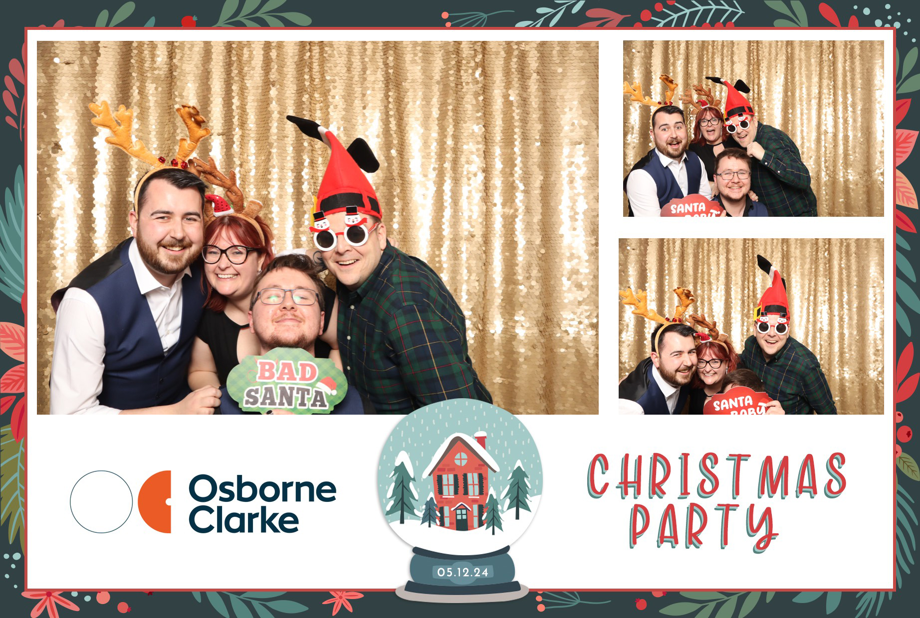Osborne Clarke Christmas Party | View more photos from the event at images.mobile-photo-booth.com/u/MobilePhotoBoothUK/Osborne-Clarke-Christmas-Party