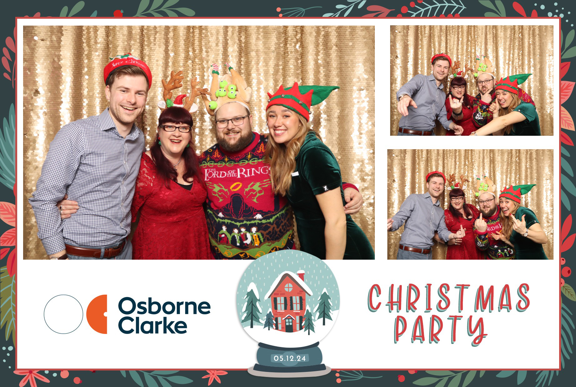 Osborne Clarke Christmas Party | View more photos from the event at images.mobile-photo-booth.com/u/MobilePhotoBoothUK/Osborne-Clarke-Christmas-Party