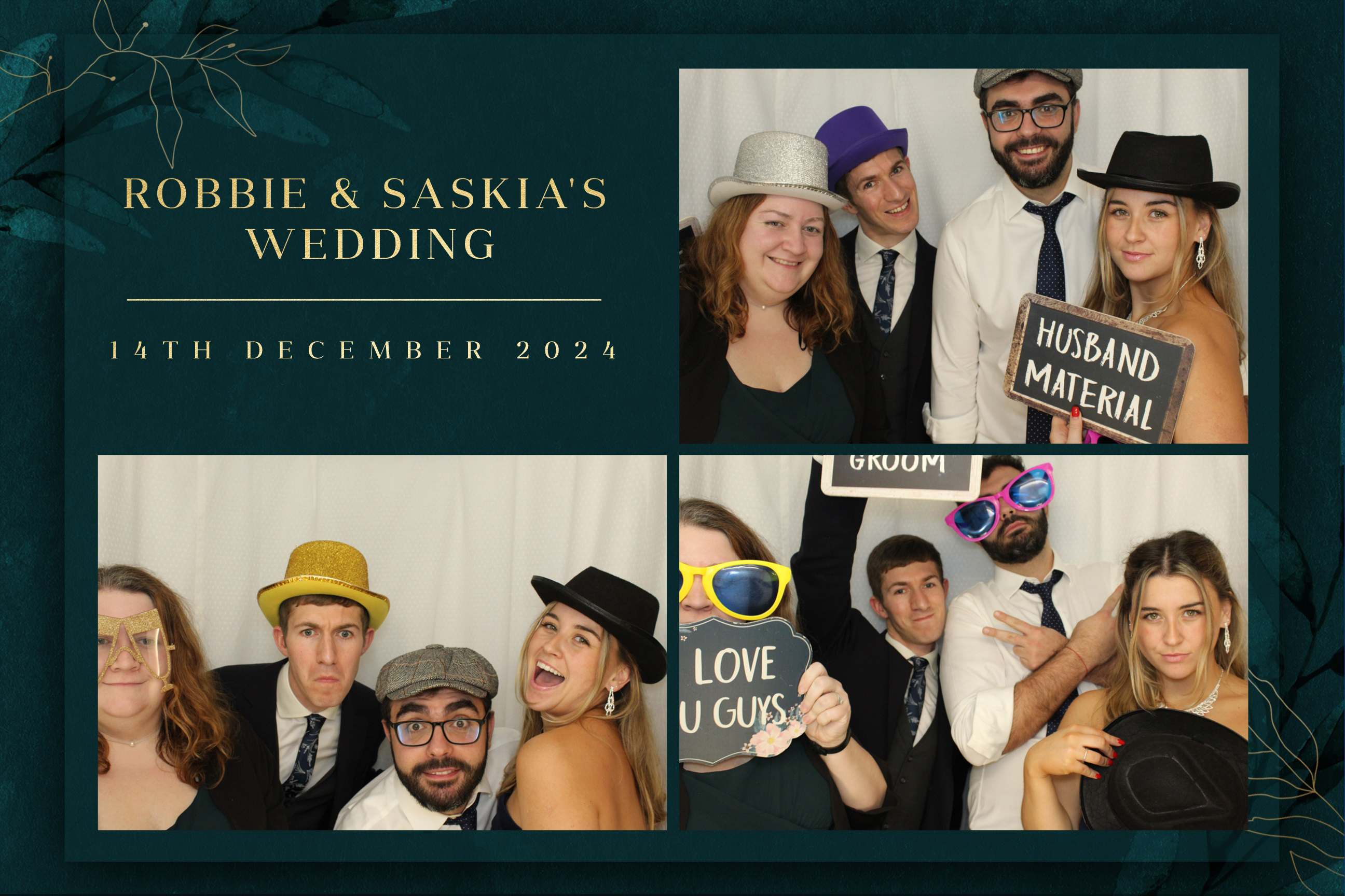 Robbie & Saskia's Wedding | View more photos from the event at images.mobile-photo-booth.com/u/MobilePhotoBoothUK/Robbie-Saskias-Wedding