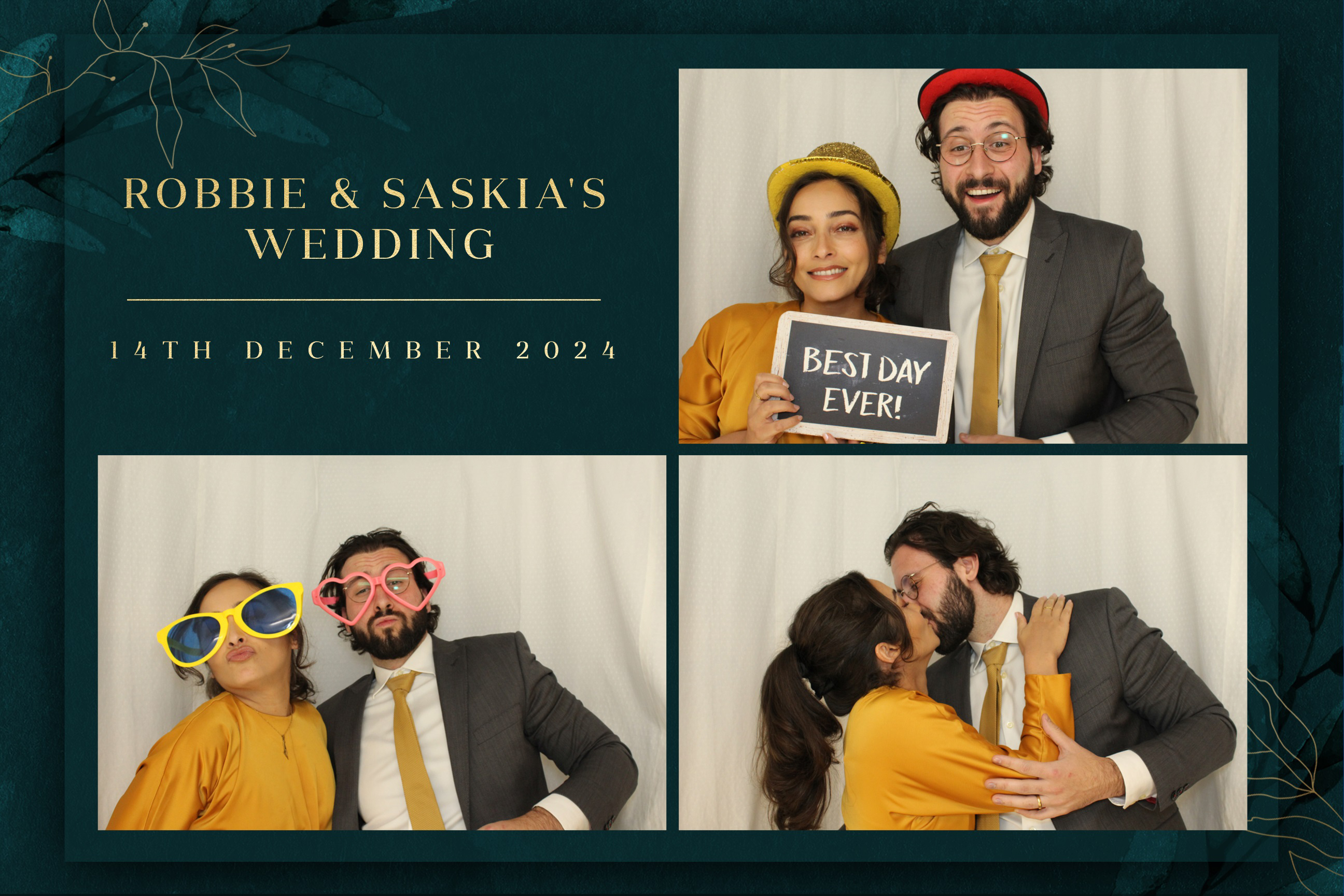 Robbie & Saskia's Wedding | View more photos from the event at images.mobile-photo-booth.com/u/MobilePhotoBoothUK/Robbie-Saskias-Wedding