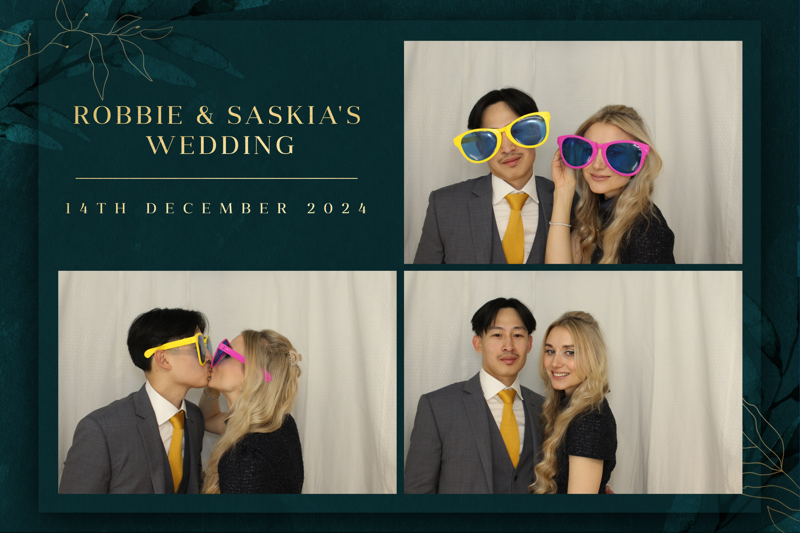 Robbie & Saskia's Wedding | View more photos from the event at images.mobile-photo-booth.com/u/MobilePhotoBoothUK/Robbie-Saskias-Wedding