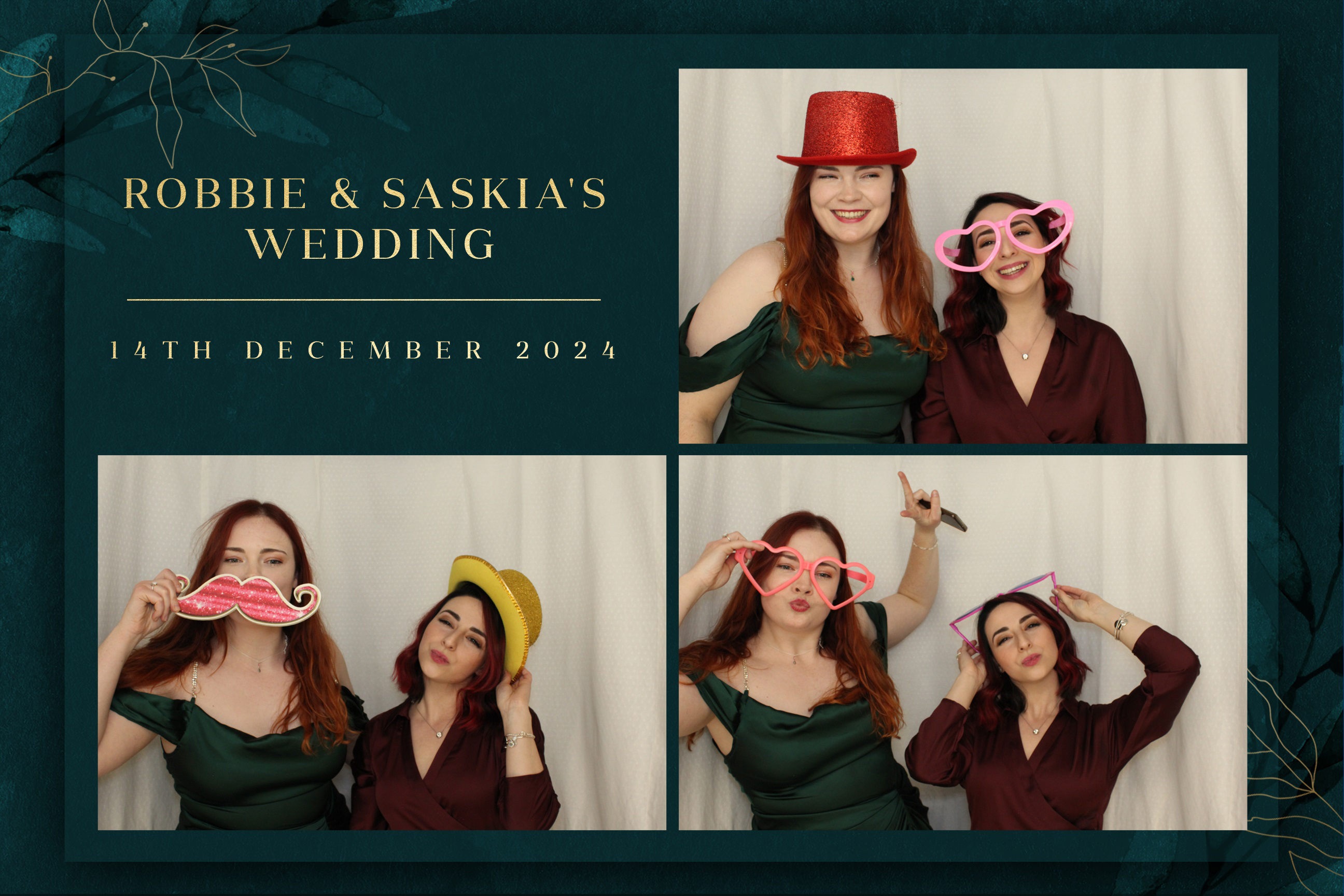 Robbie & Saskia's Wedding | View more photos from the event at images.mobile-photo-booth.com/u/MobilePhotoBoothUK/Robbie-Saskias-Wedding