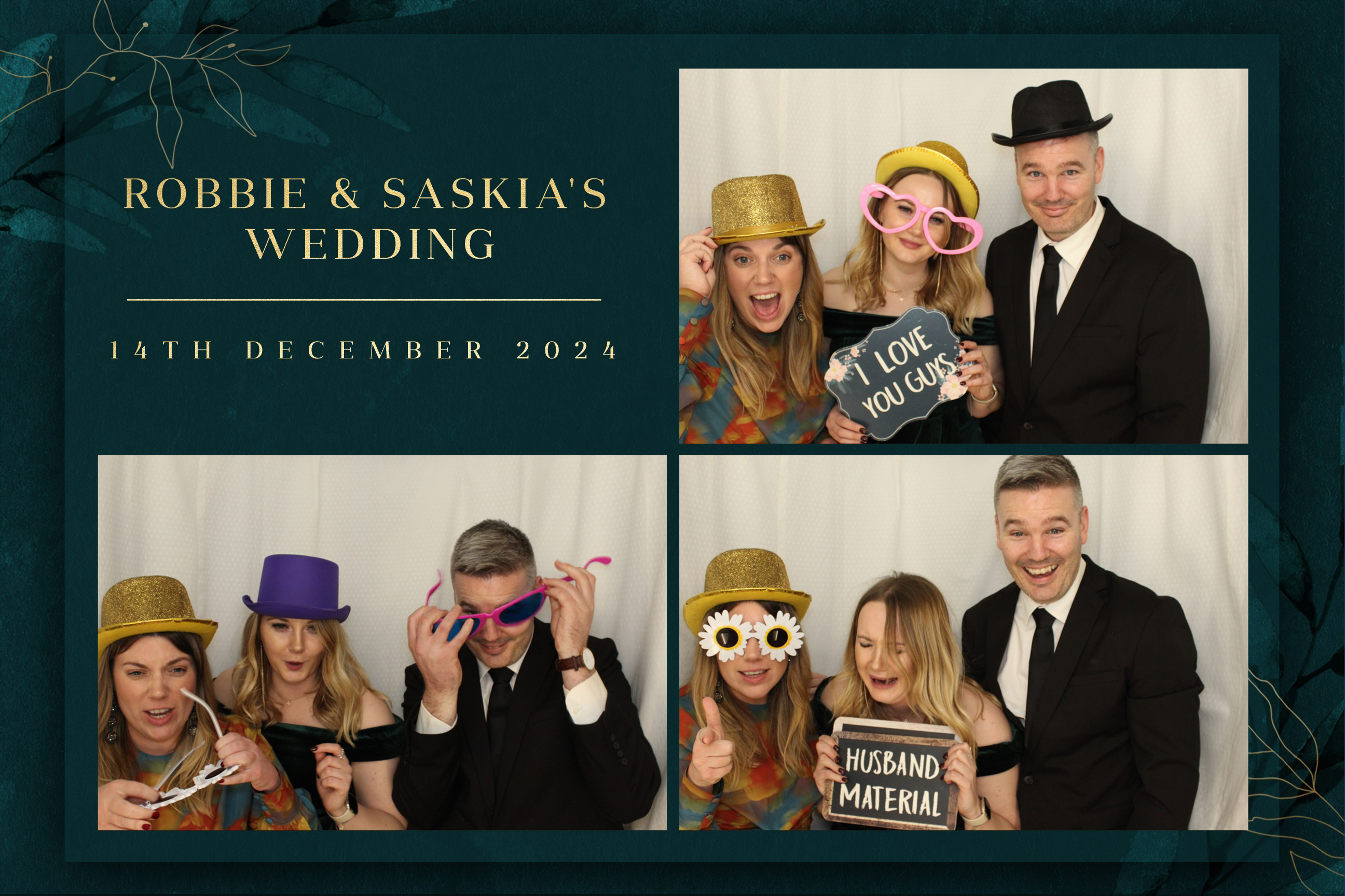 Robbie & Saskia's Wedding | View more photos from the event at images.mobile-photo-booth.com/u/MobilePhotoBoothUK/Robbie-Saskias-Wedding