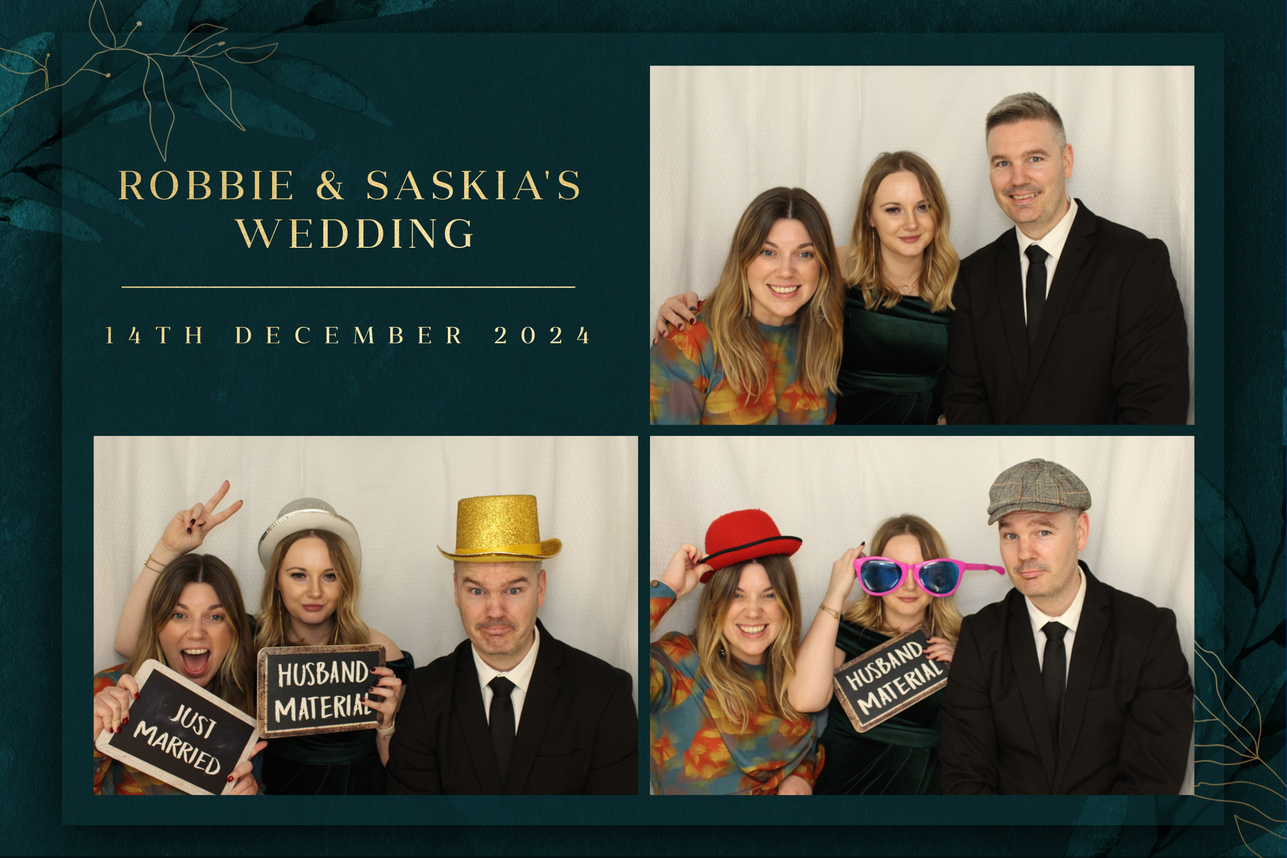 Robbie & Saskia's Wedding | View more photos from the event at images.mobile-photo-booth.com/u/MobilePhotoBoothUK/Robbie-Saskias-Wedding