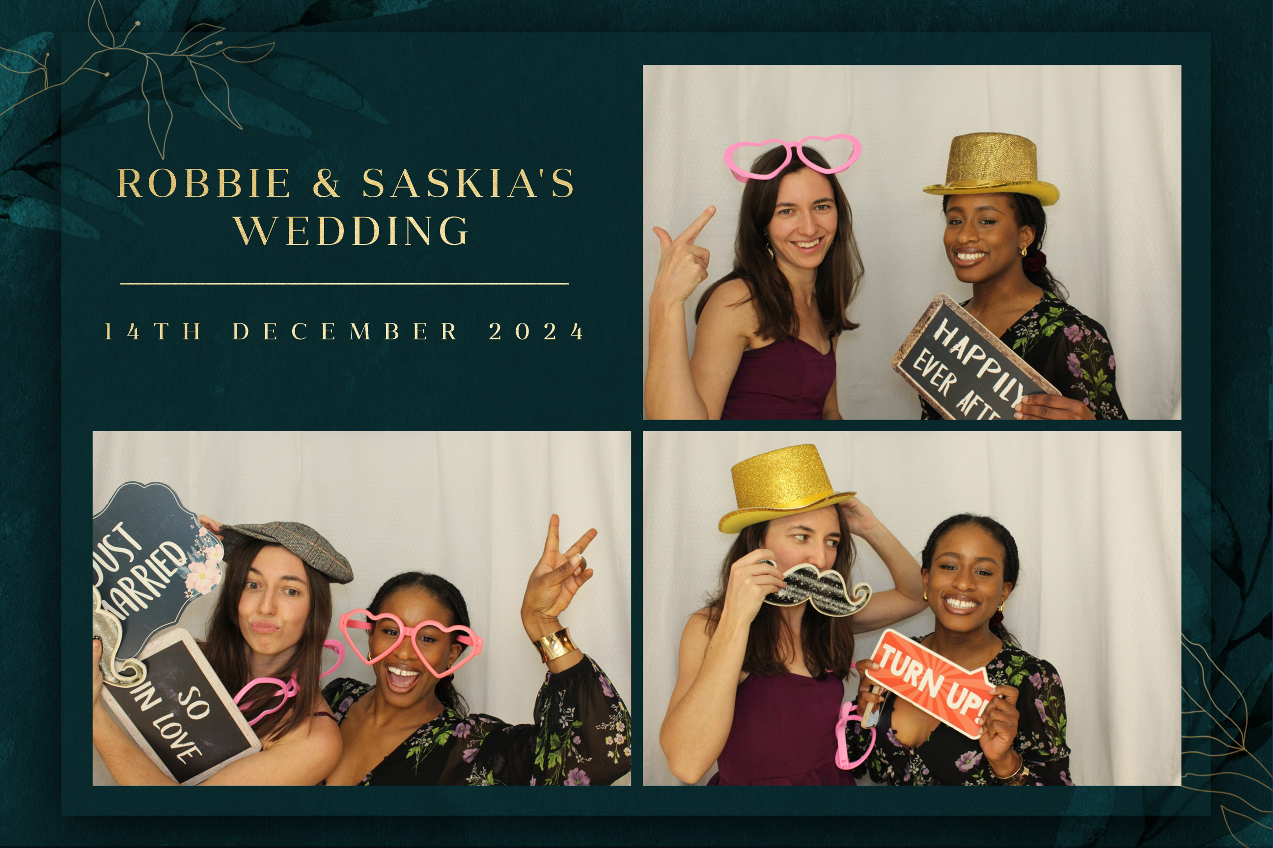 Robbie & Saskia's Wedding | View more photos from the event at images.mobile-photo-booth.com/u/MobilePhotoBoothUK/Robbie-Saskias-Wedding