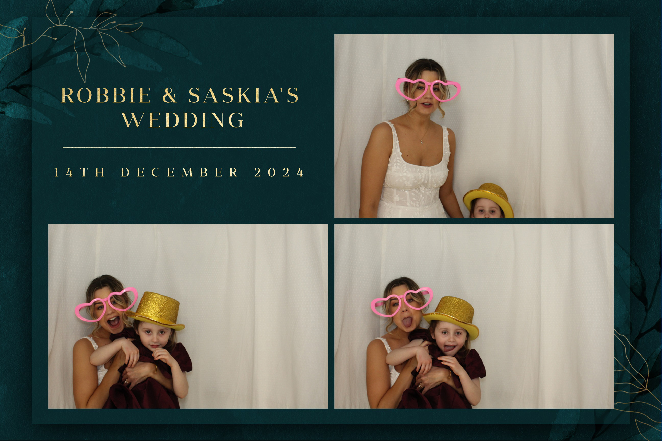 Robbie & Saskia's Wedding | View more photos from the event at images.mobile-photo-booth.com/u/MobilePhotoBoothUK/Robbie-Saskias-Wedding