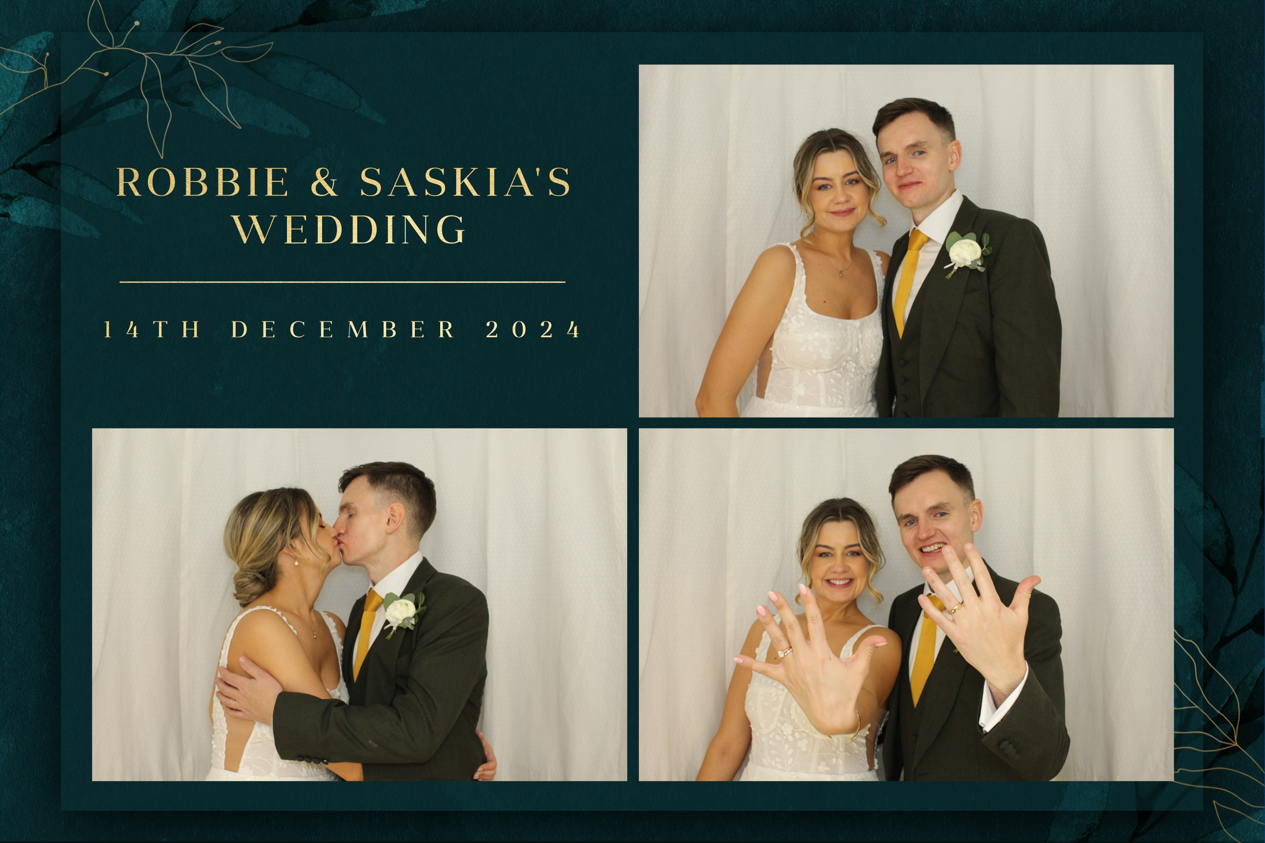 Robbie & Saskia's Wedding | View more photos from the event at images.mobile-photo-booth.com/u/MobilePhotoBoothUK/Robbie-Saskias-Wedding