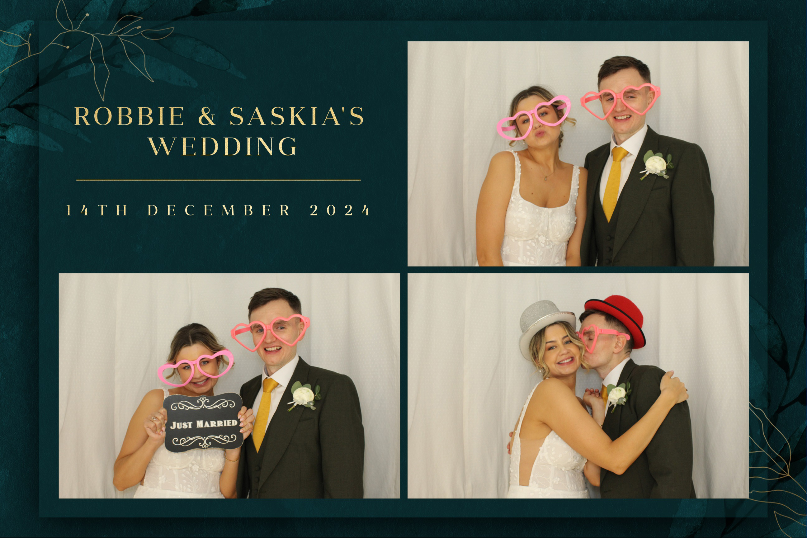 Robbie & Saskia's Wedding | View more photos from the event at images.mobile-photo-booth.com/u/MobilePhotoBoothUK/Robbie-Saskias-Wedding