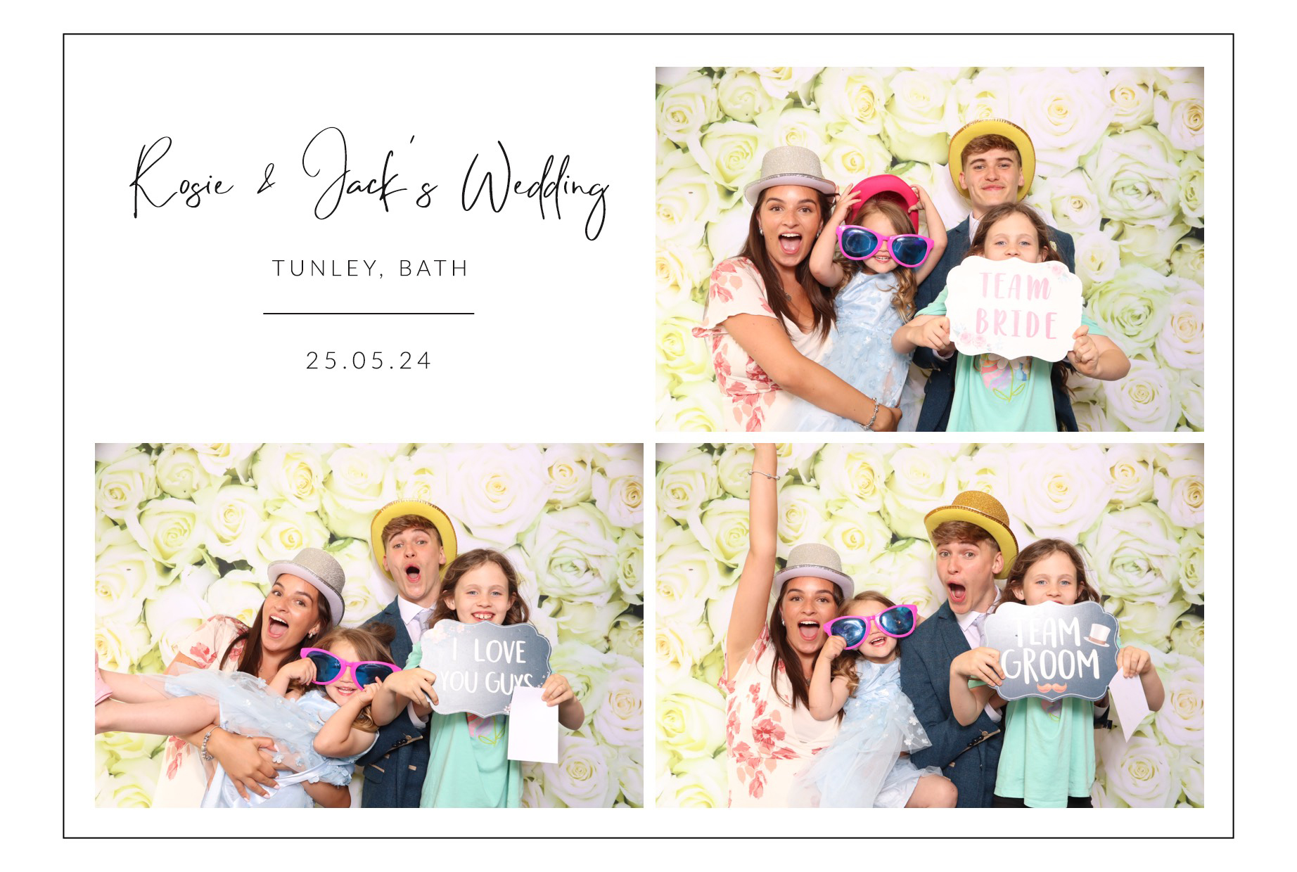 Rosie & Jack | View more photos from the event at images.mobile-photo-booth.com/u/MobilePhotoBoothUK/Rosie-Jack