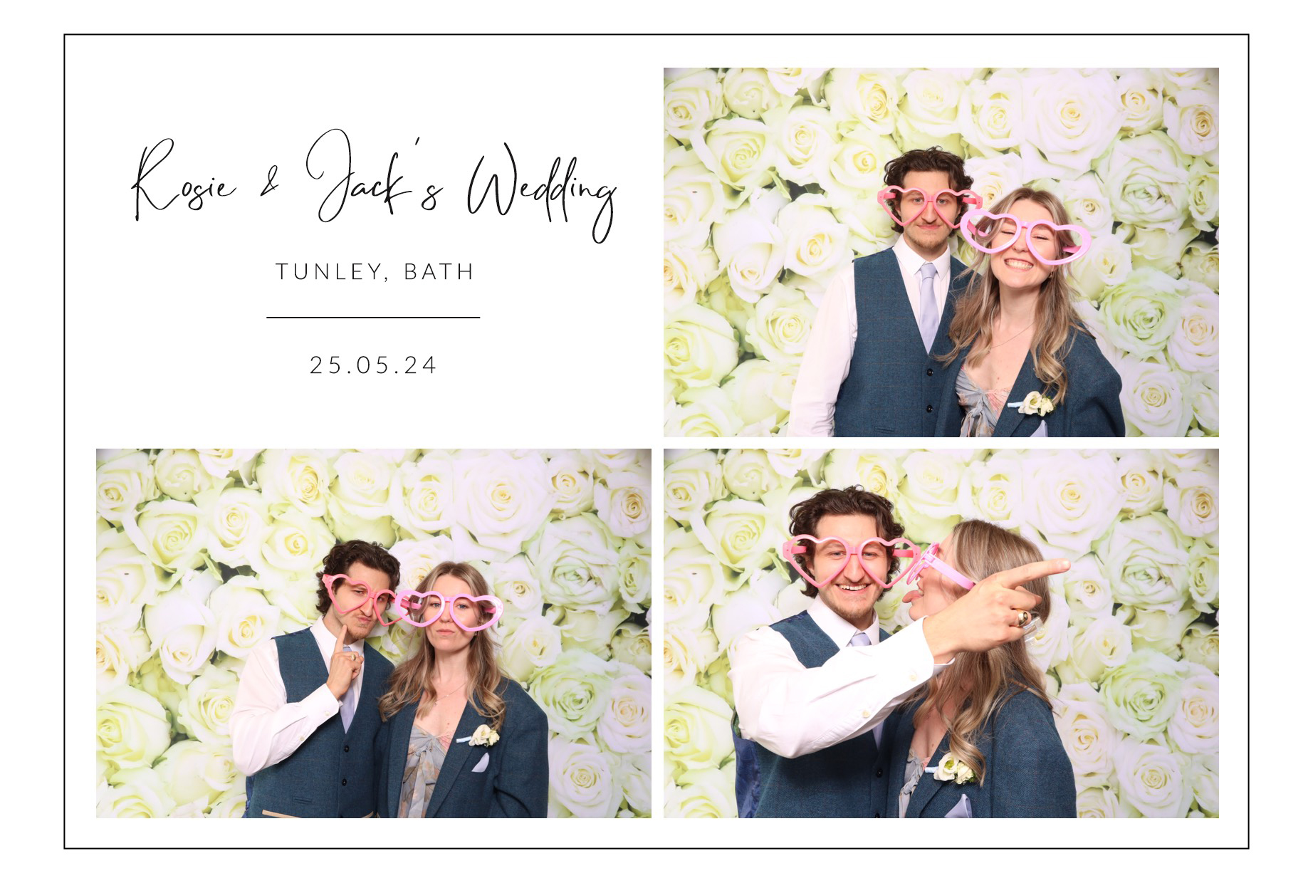 Rosie & Jack | View more photos from the event at images.mobile-photo-booth.com/u/MobilePhotoBoothUK/Rosie-Jack