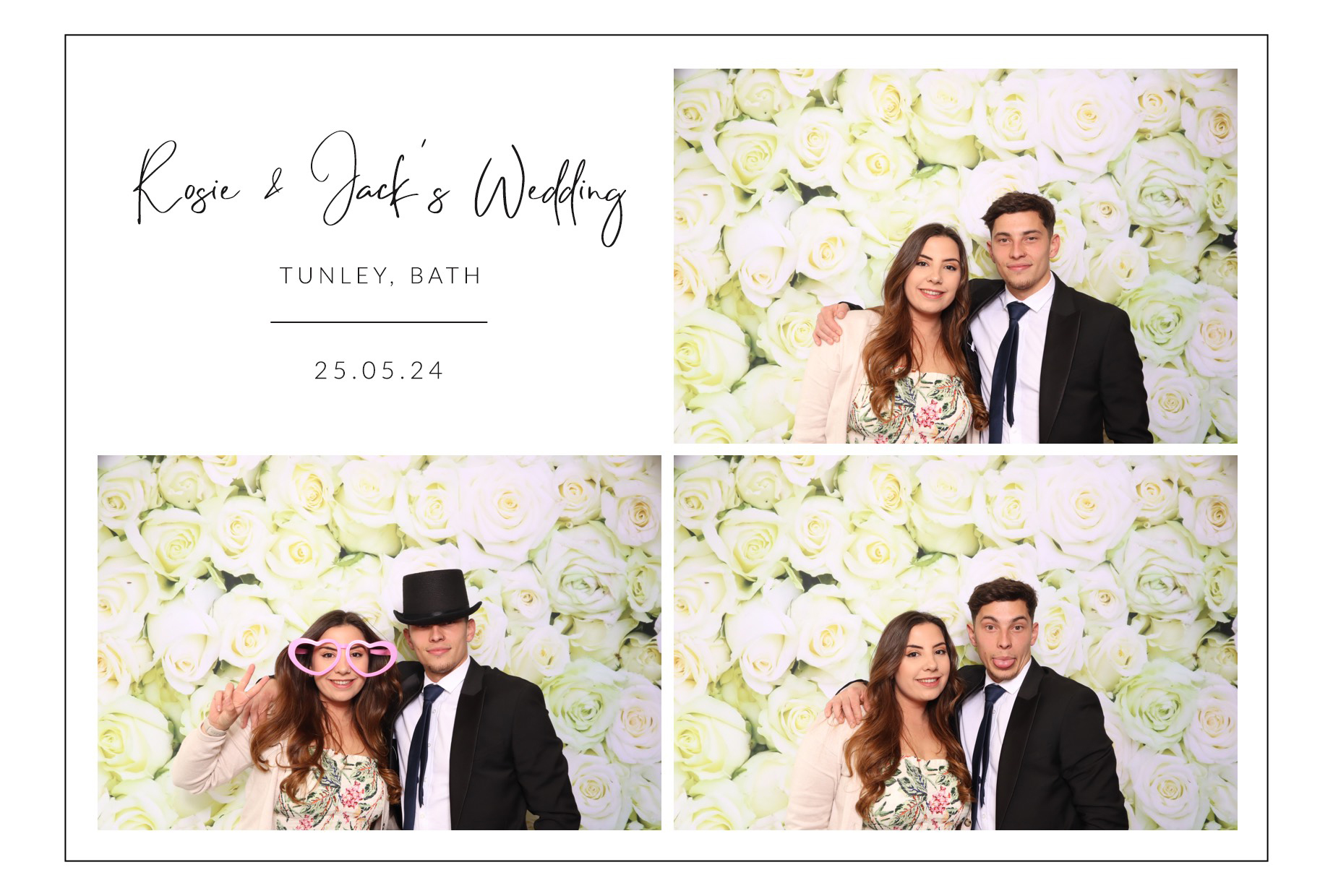 Rosie & Jack | View more photos from the event at images.mobile-photo-booth.com/u/MobilePhotoBoothUK/Rosie-Jack