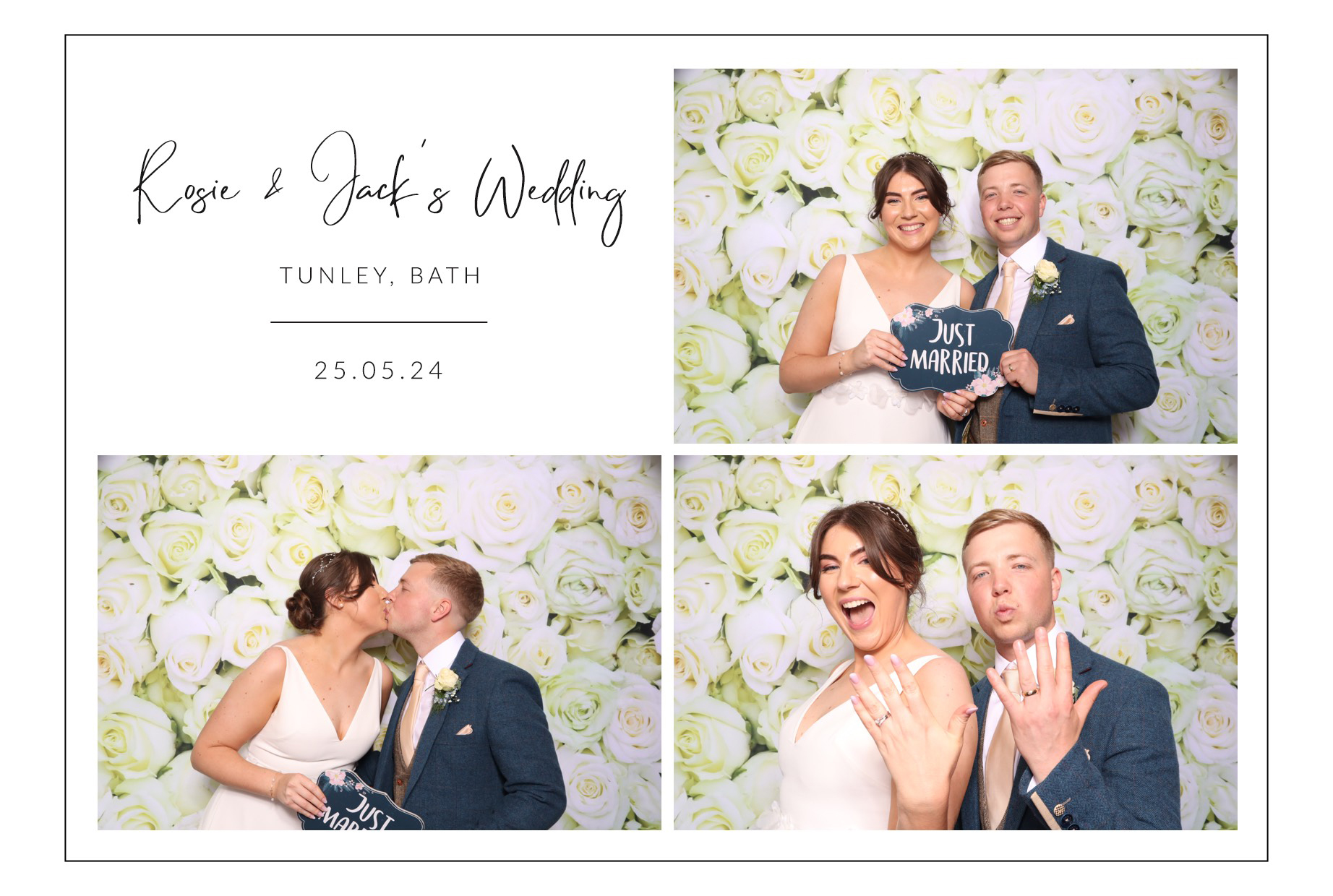 Rosie & Jack | View more photos from the event at images.mobile-photo-booth.com/u/MobilePhotoBoothUK/Rosie-Jack