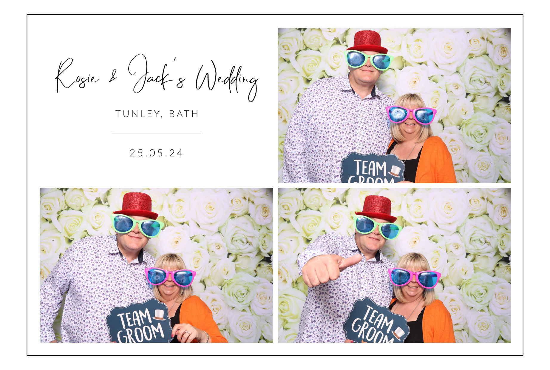 Rosie & Jack | View more photos from the event at images.mobile-photo-booth.com/u/MobilePhotoBoothUK/Rosie-Jack