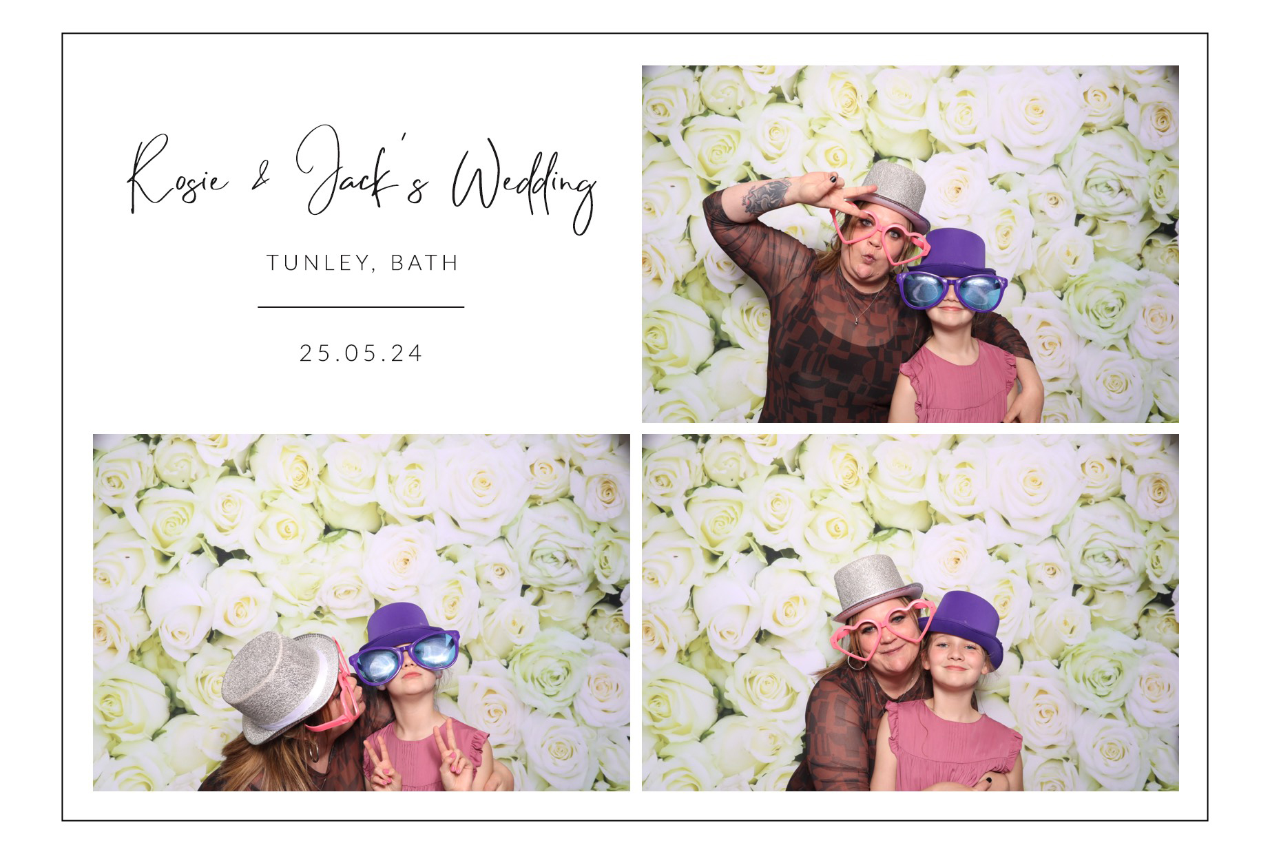 Rosie & Jack | View more photos from the event at images.mobile-photo-booth.com/u/MobilePhotoBoothUK/Rosie-Jack