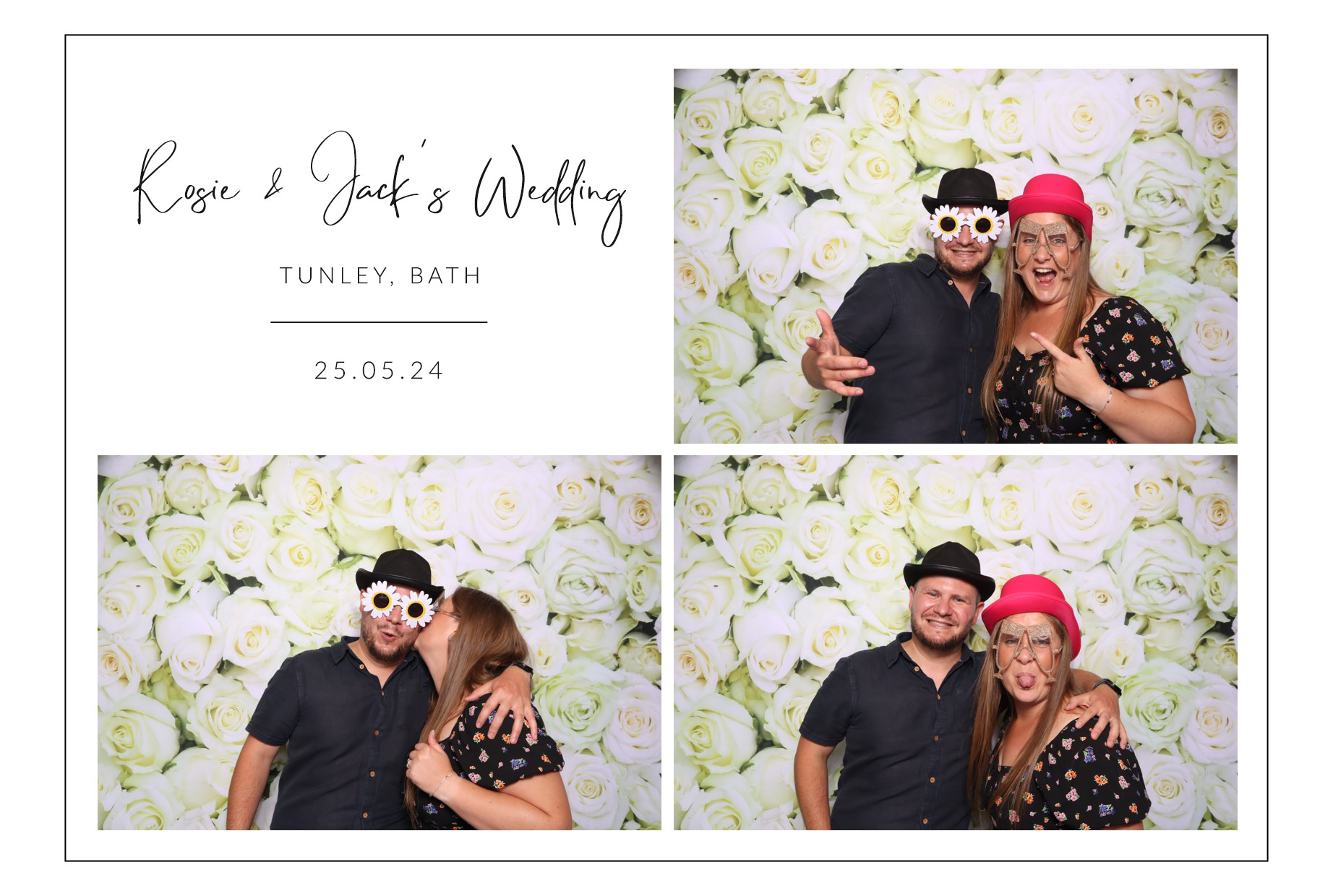 Rosie & Jack | View more photos from the event at images.mobile-photo-booth.com/u/MobilePhotoBoothUK/Rosie-Jack