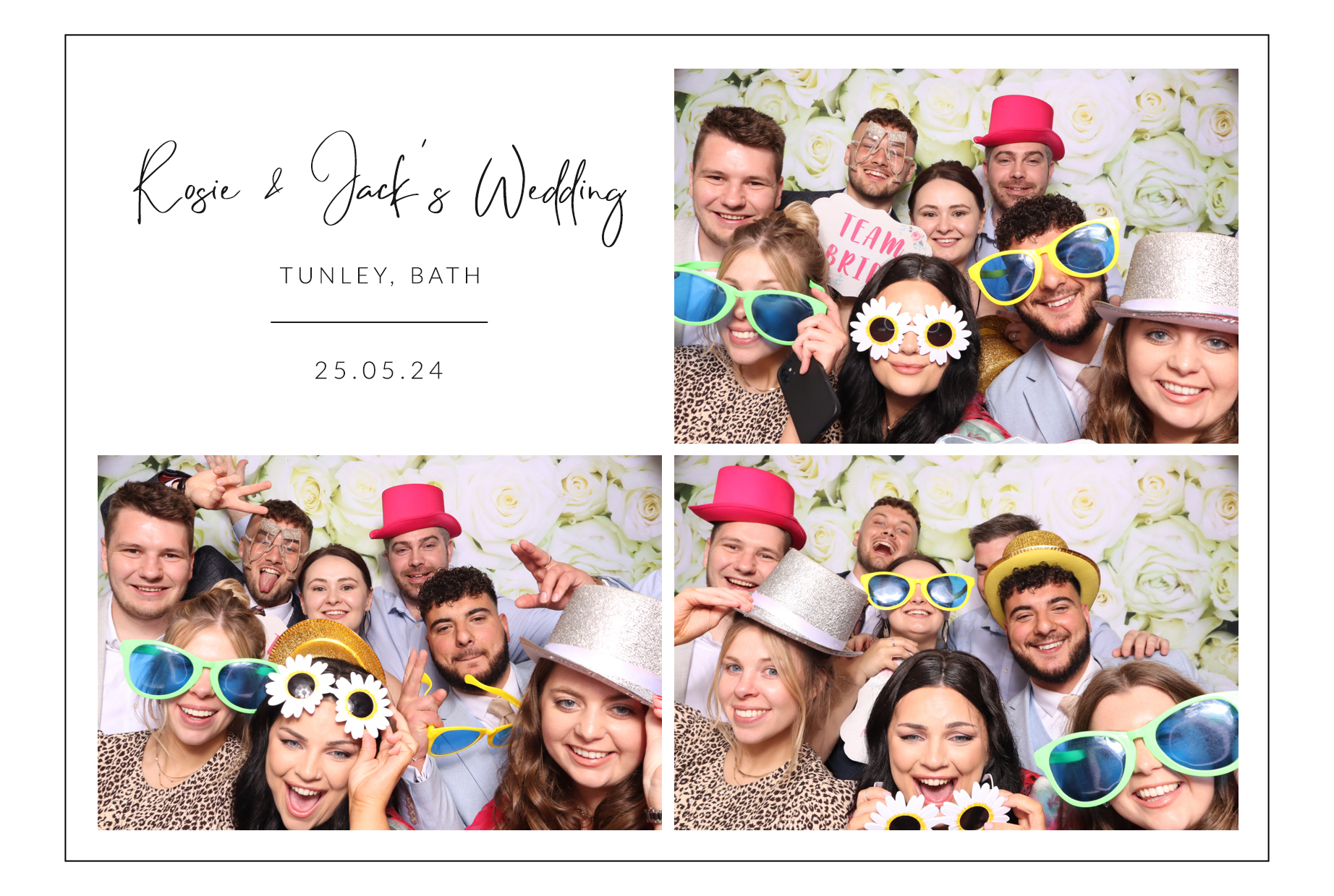 Rosie & Jack | View more photos from the event at images.mobile-photo-booth.com/u/MobilePhotoBoothUK/Rosie-Jack