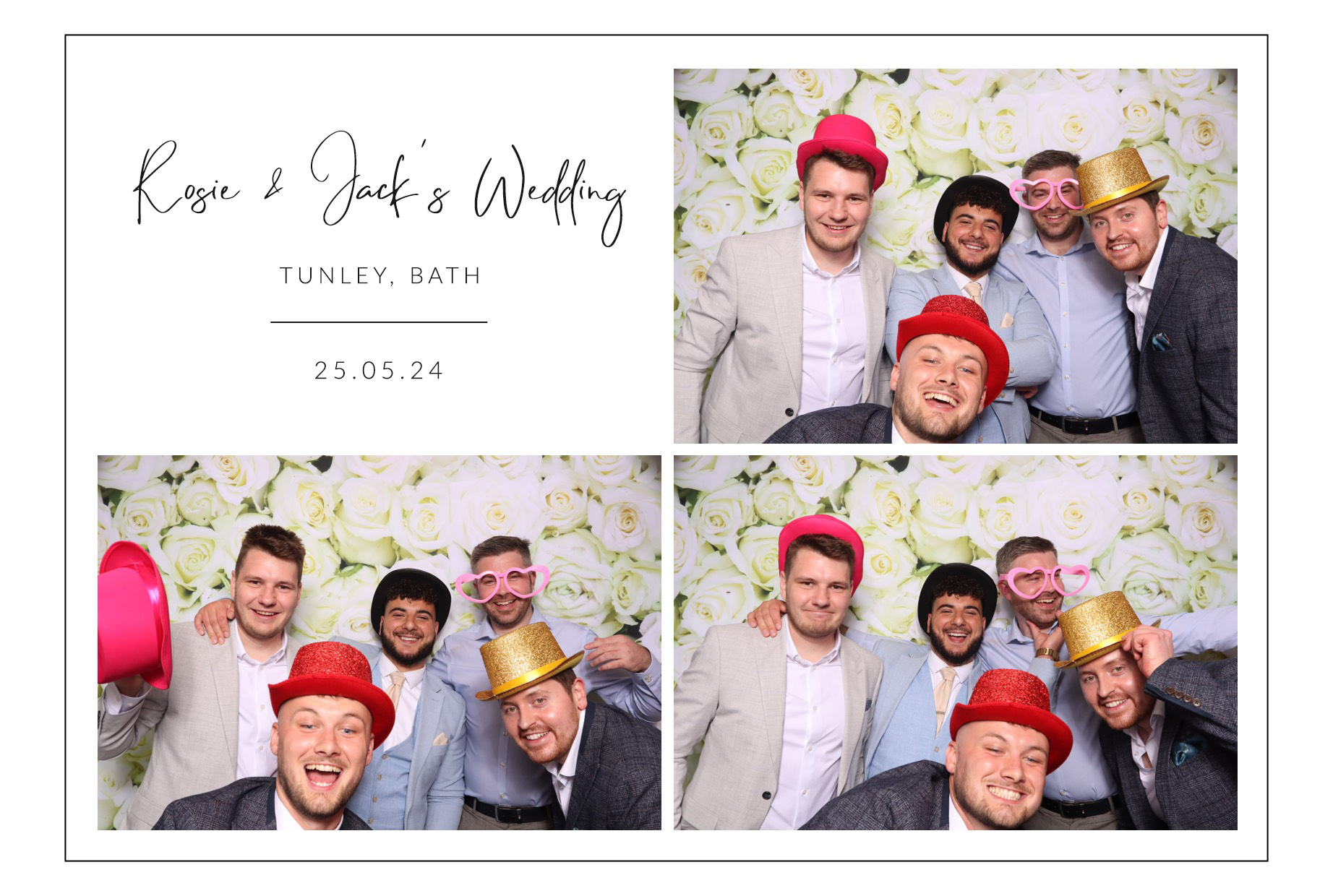 Rosie & Jack | View more photos from the event at images.mobile-photo-booth.com/u/MobilePhotoBoothUK/Rosie-Jack