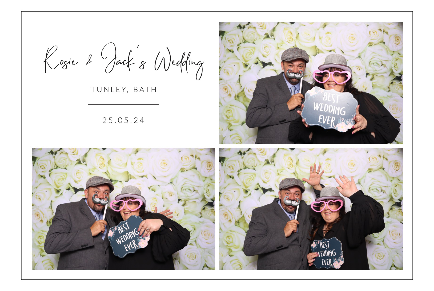 Rosie & Jack | View more photos from the event at images.mobile-photo-booth.com/u/MobilePhotoBoothUK/Rosie-Jack
