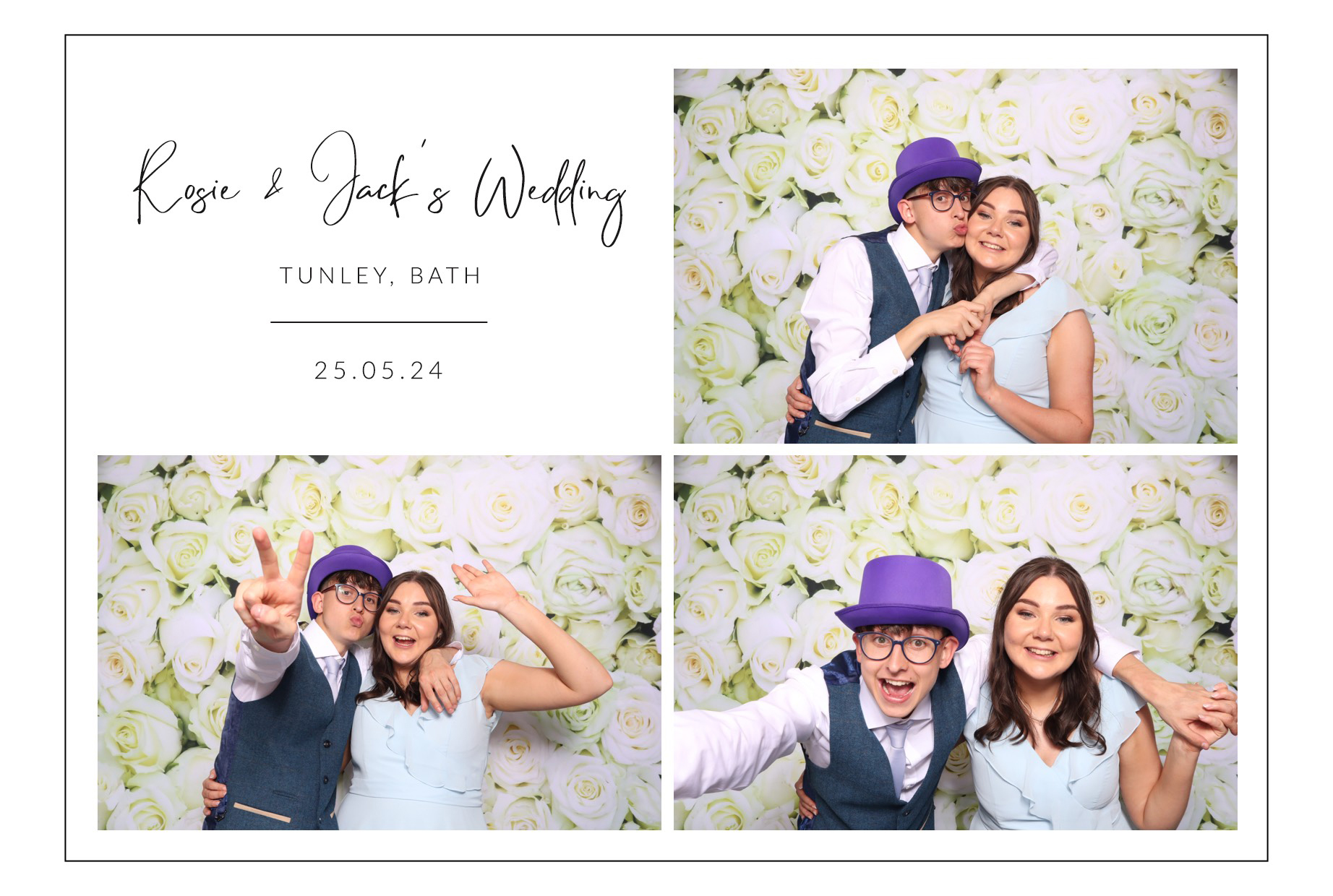Rosie & Jack | View more photos from the event at images.mobile-photo-booth.com/u/MobilePhotoBoothUK/Rosie-Jack