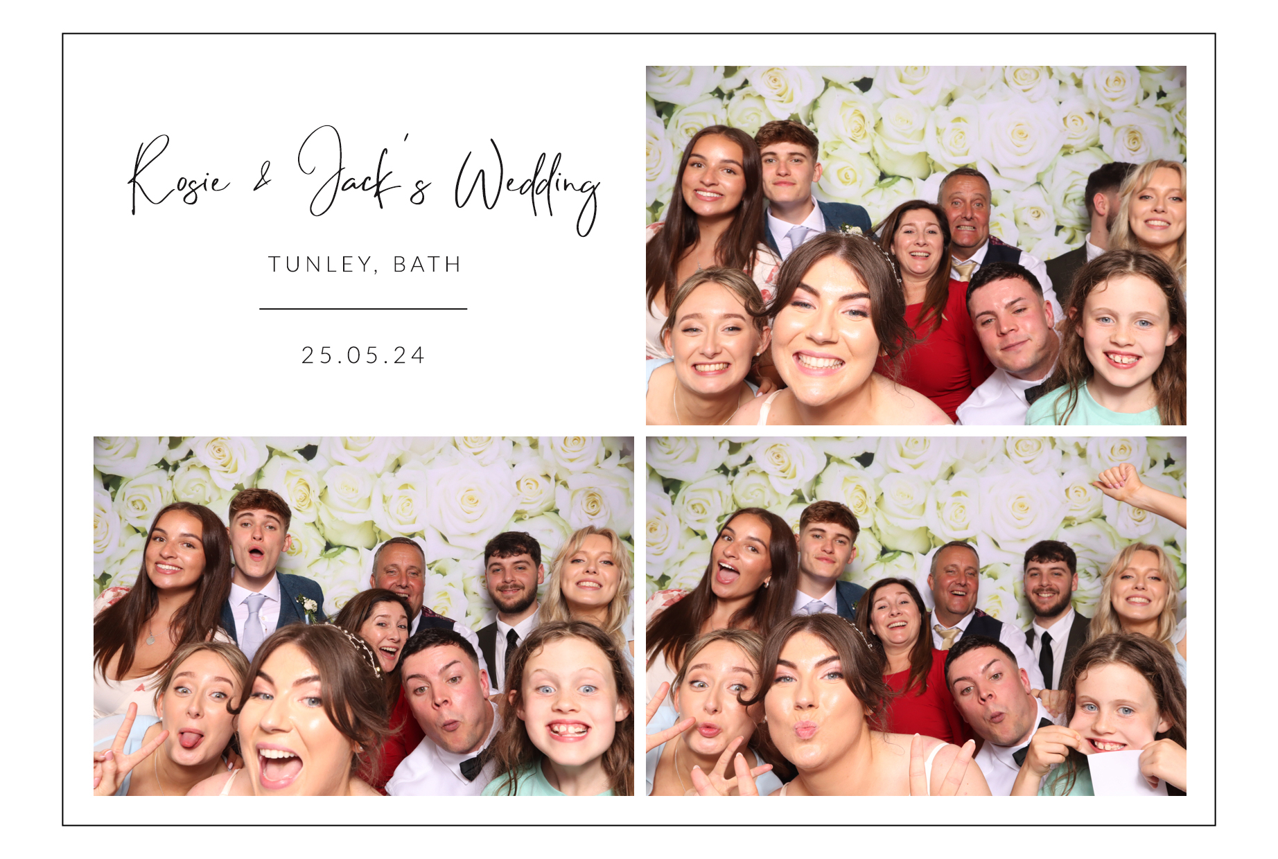 Rosie & Jack | View more photos from the event at images.mobile-photo-booth.com/u/MobilePhotoBoothUK/Rosie-Jack