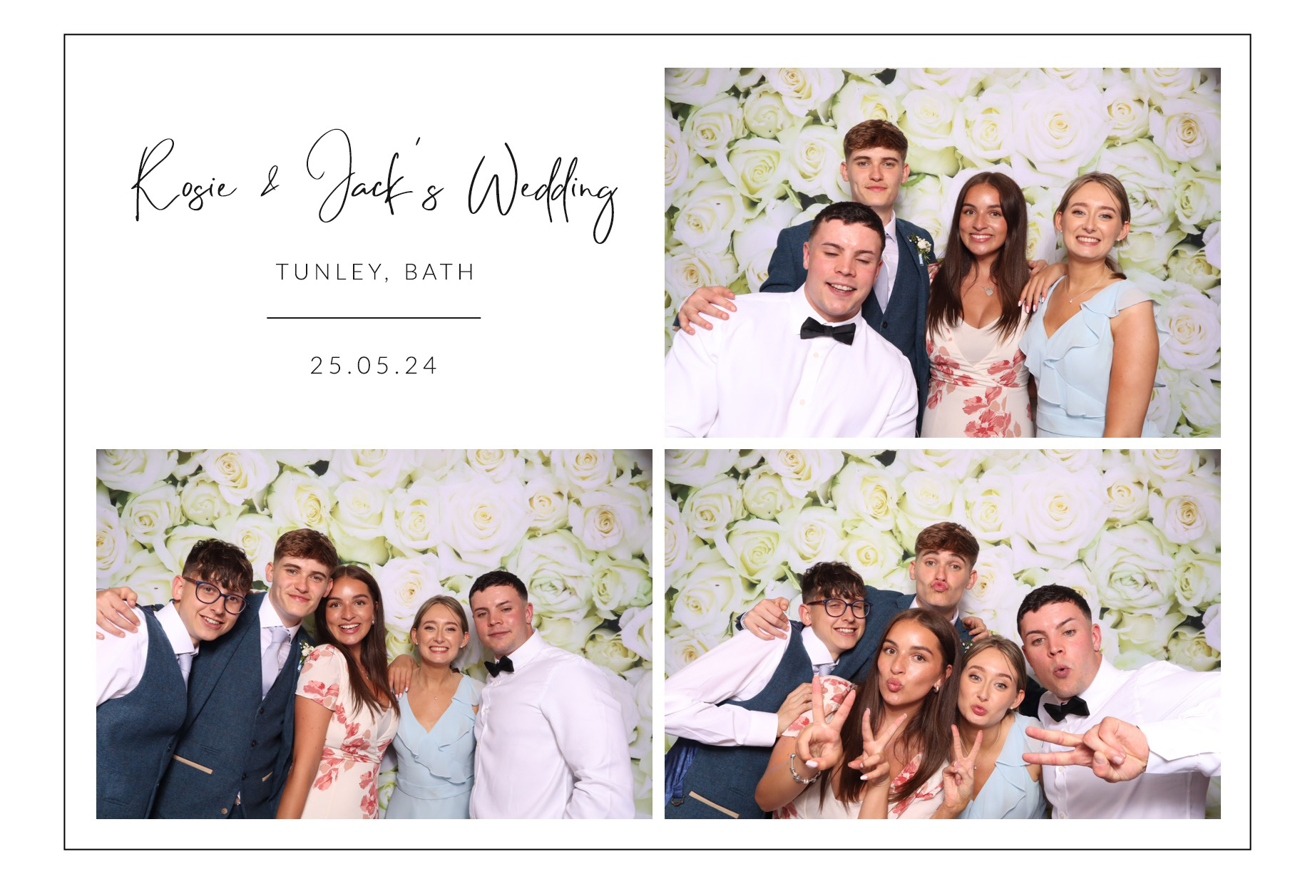 Rosie & Jack | View more photos from the event at images.mobile-photo-booth.com/u/MobilePhotoBoothUK/Rosie-Jack