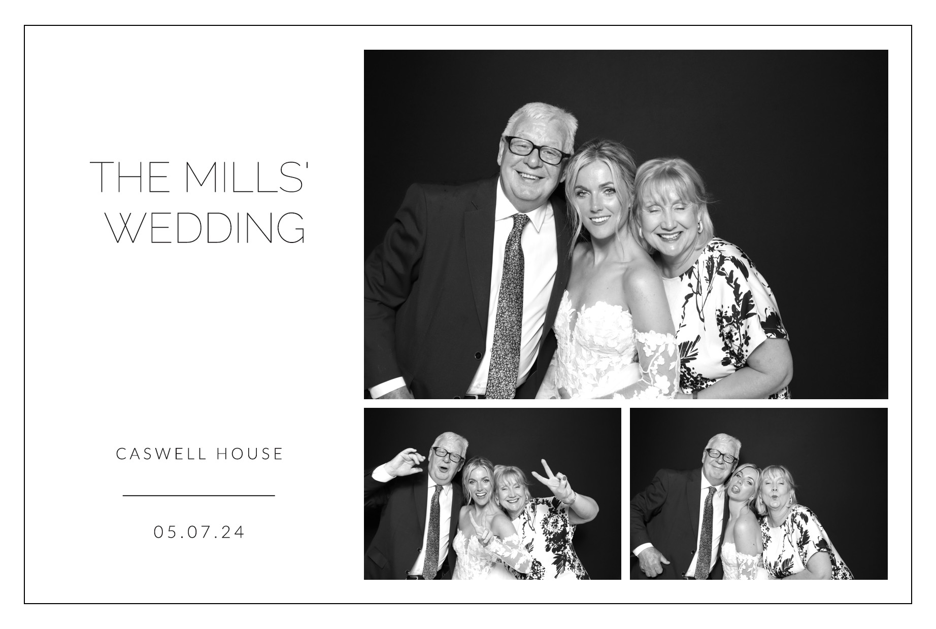 The Mills' Wedding | View more photos from the event at images.mobile-photo-booth.com/u/MobilePhotoBoothUK/The-Mills-Wedding