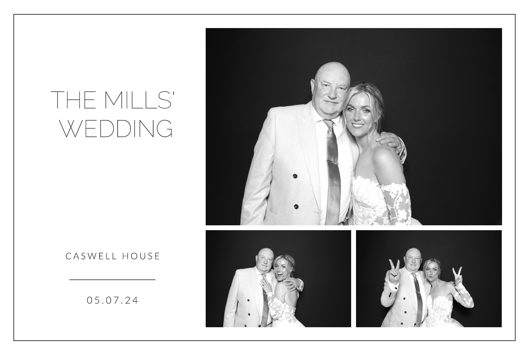 The Mills' Wedding | View more photos from the event at images.mobile-photo-booth.com/u/MobilePhotoBoothUK/The-Mills-Wedding