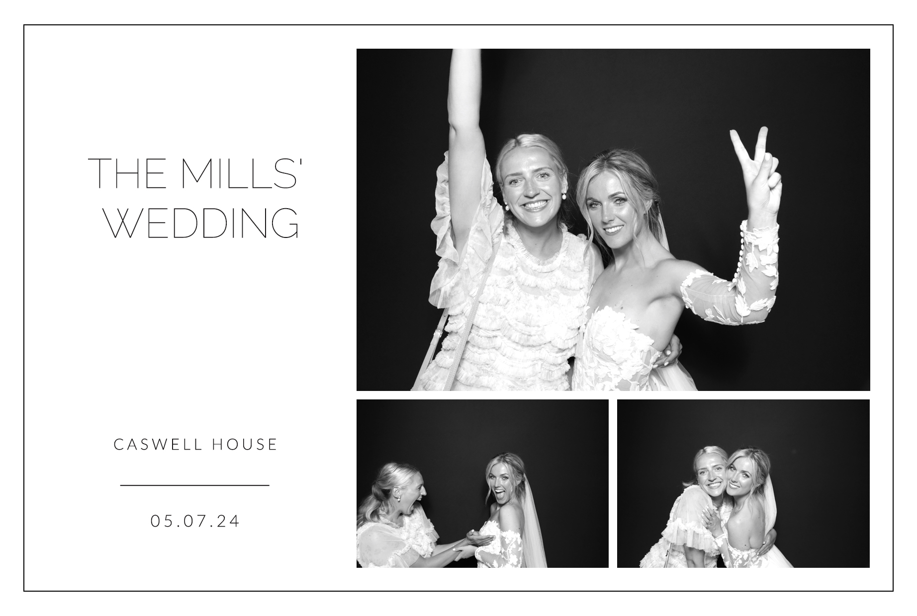 The Mills' Wedding | View more photos from the event at images.mobile-photo-booth.com/u/MobilePhotoBoothUK/The-Mills-Wedding