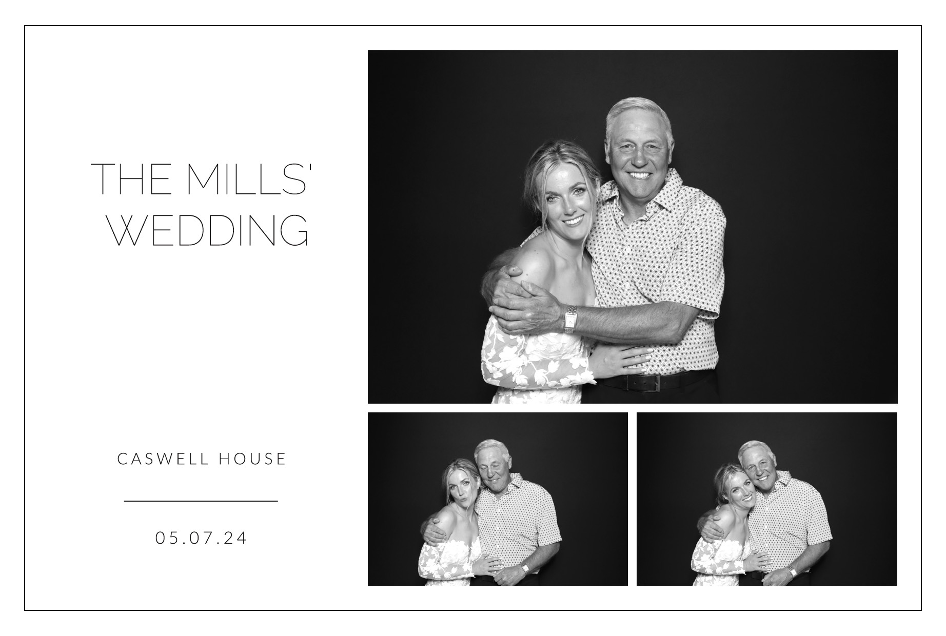 The Mills' Wedding | View more photos from the event at images.mobile-photo-booth.com/u/MobilePhotoBoothUK/The-Mills-Wedding
