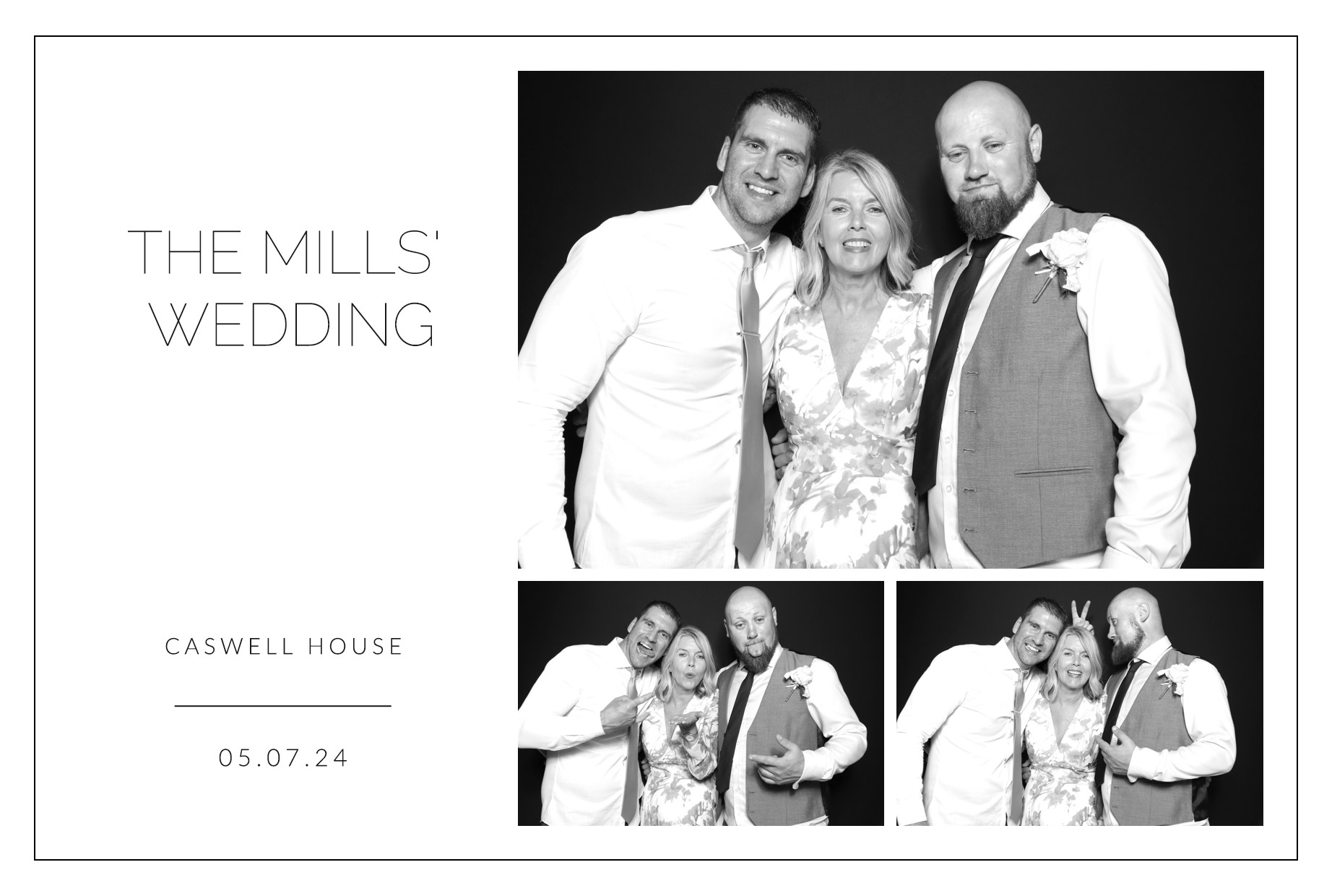 The Mills' Wedding | View more photos from the event at images.mobile-photo-booth.com/u/MobilePhotoBoothUK/The-Mills-Wedding