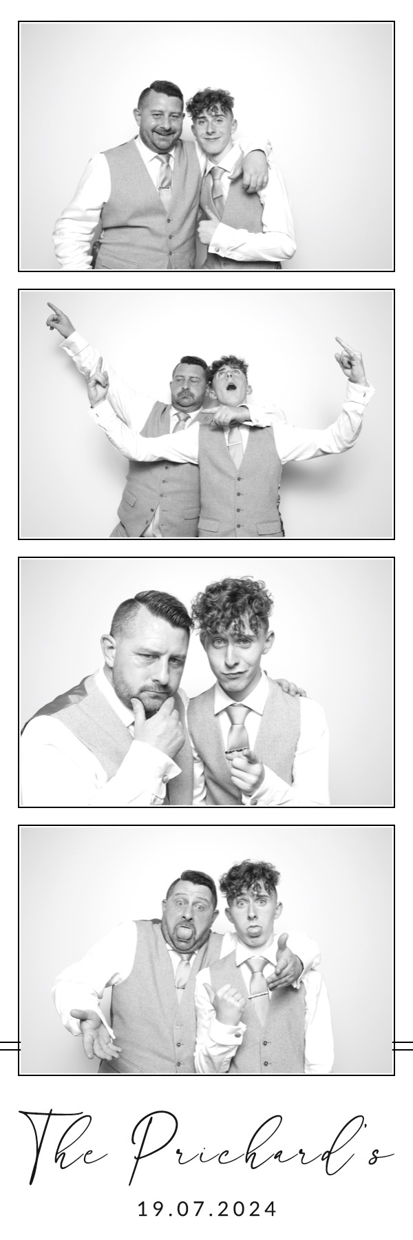 The Prichard's | View more photos from the event at images.mobile-photo-booth.com/u/MobilePhotoBoothUK/The-Prichards