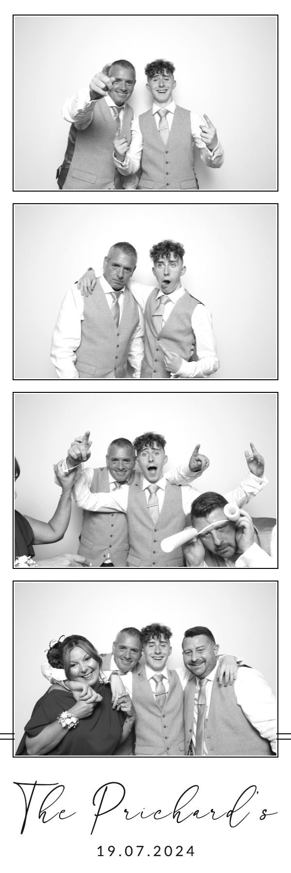 The Prichard's | View more photos from the event at images.mobile-photo-booth.com/u/MobilePhotoBoothUK/The-Prichards