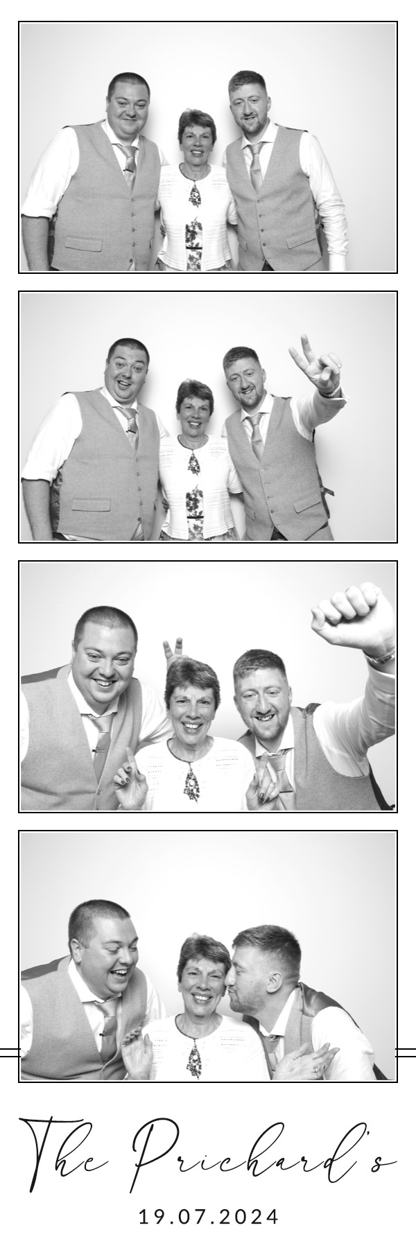 The Prichard's | View more photos from the event at images.mobile-photo-booth.com/u/MobilePhotoBoothUK/The-Prichards