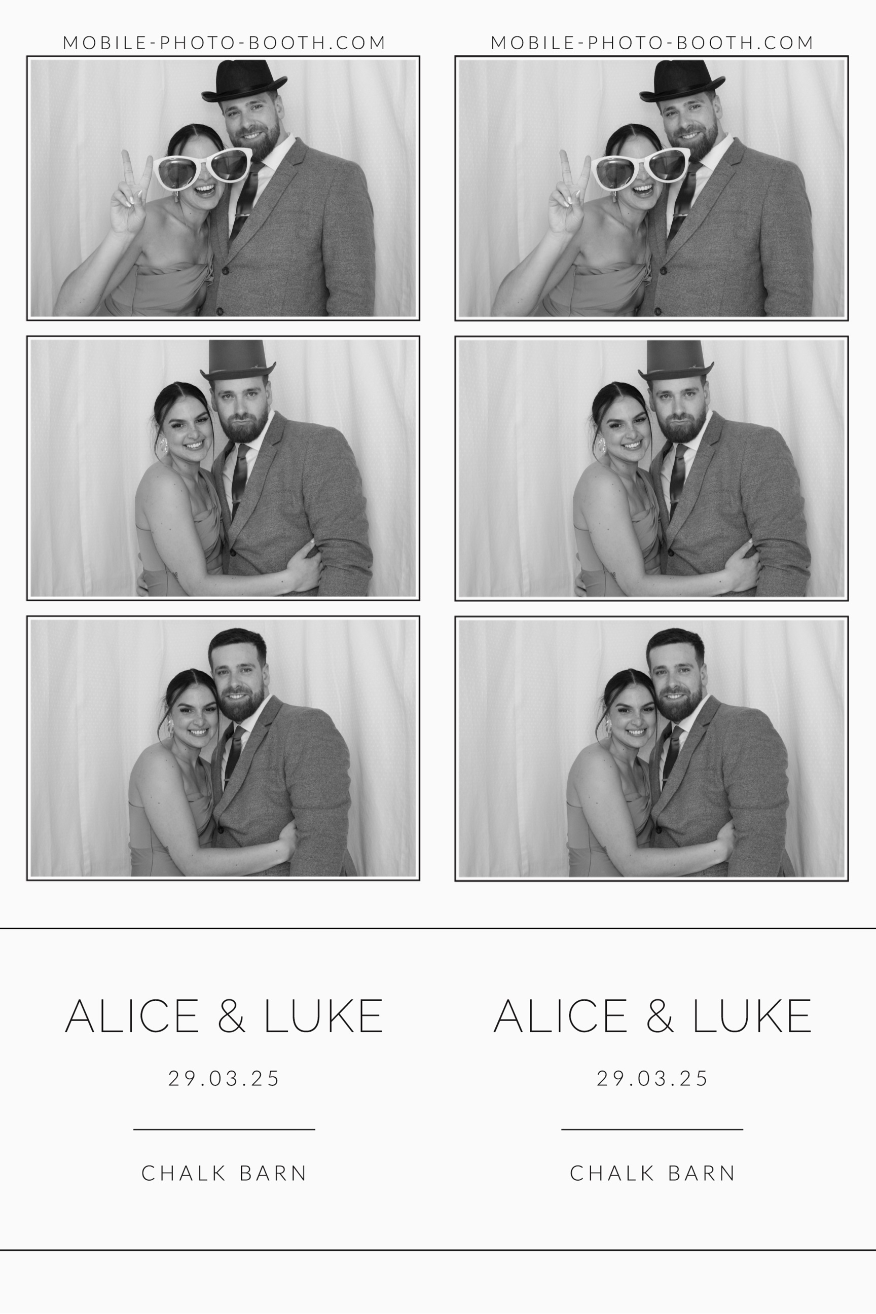Alice & Luke | View more photos from the event at images.mobile-photo-booth.com/u/MobilePhotoBoothUK/Alice-Luke