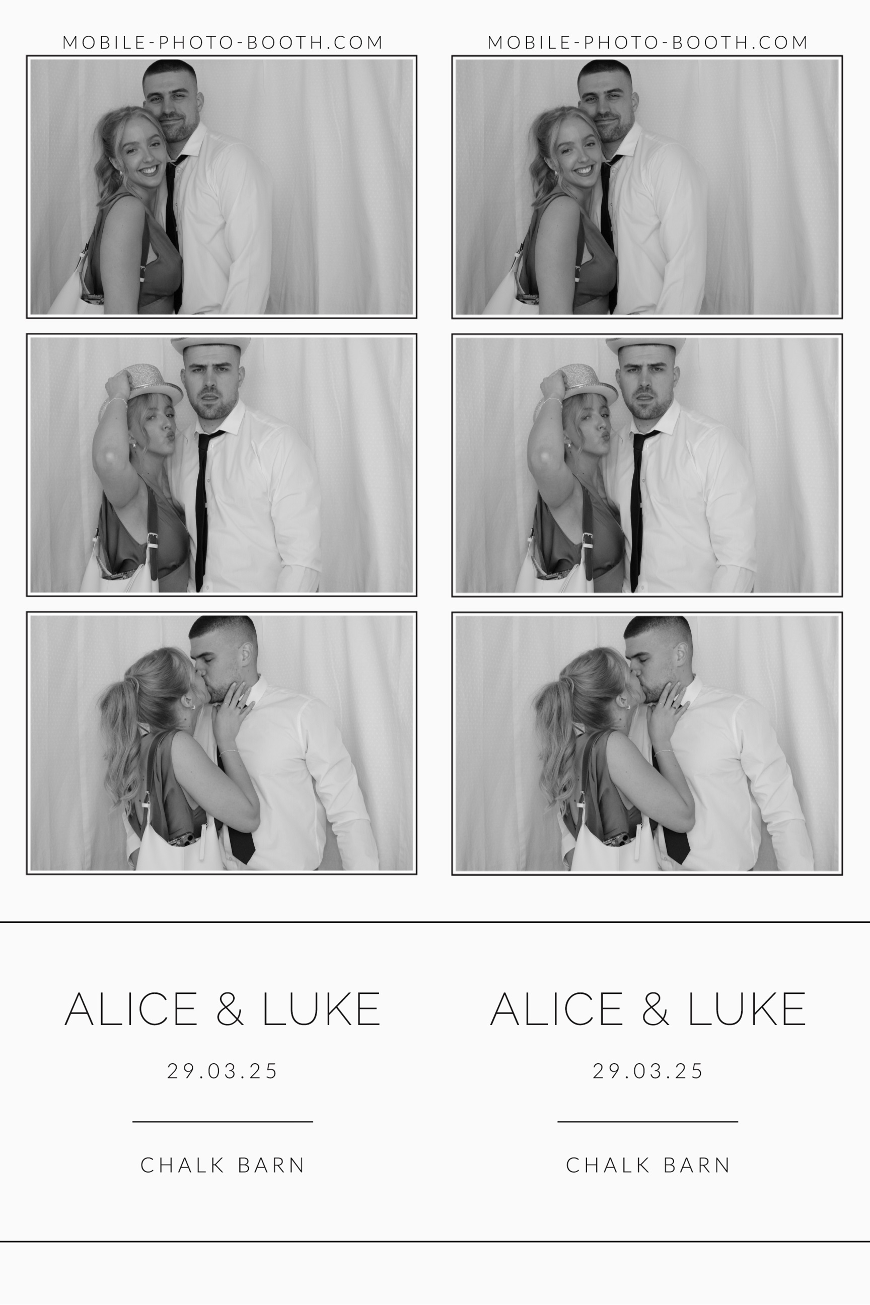 Alice & Luke | View more photos from the event at images.mobile-photo-booth.com/u/MobilePhotoBoothUK/Alice-Luke