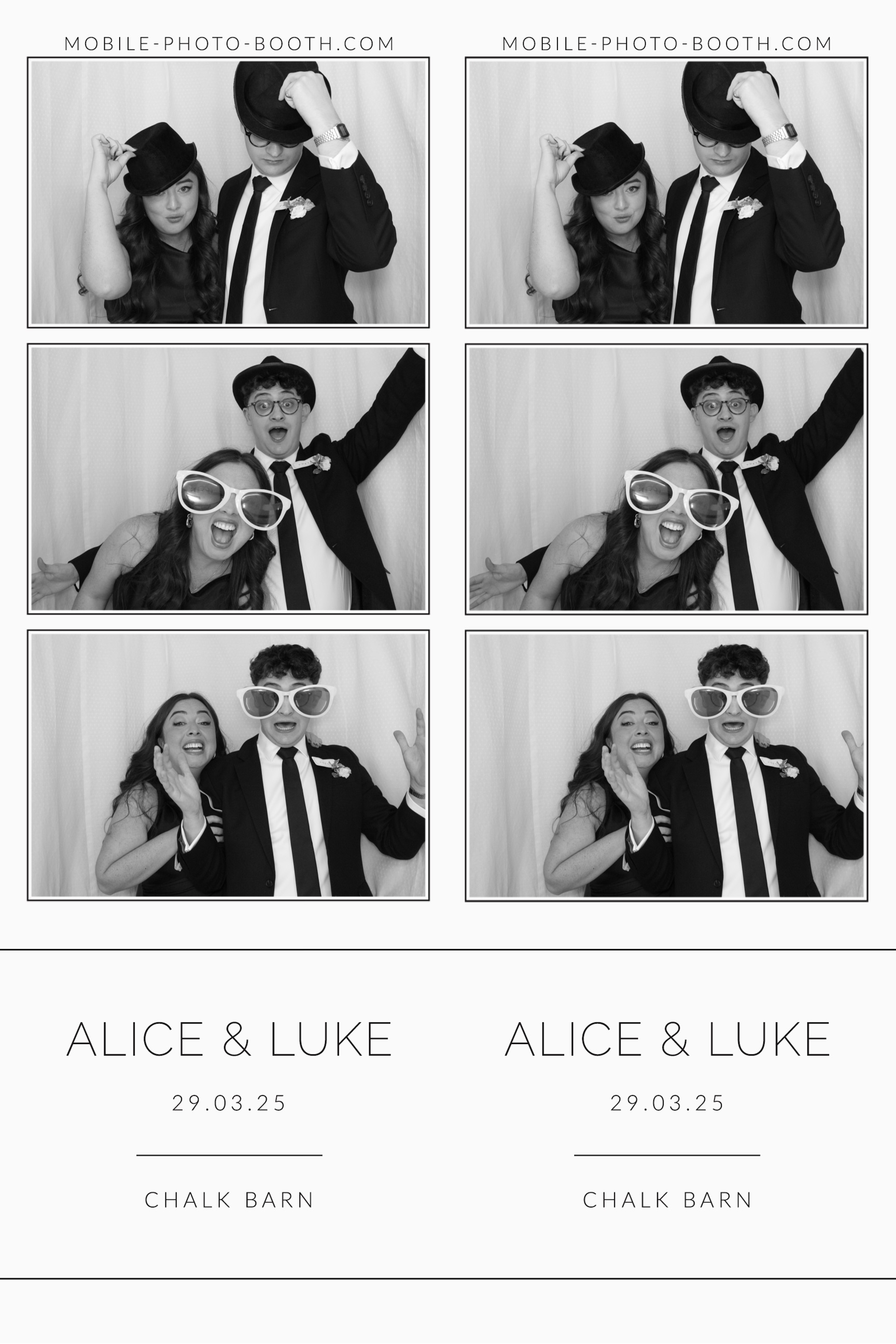 Alice & Luke | View more photos from the event at images.mobile-photo-booth.com/u/MobilePhotoBoothUK/Alice-Luke