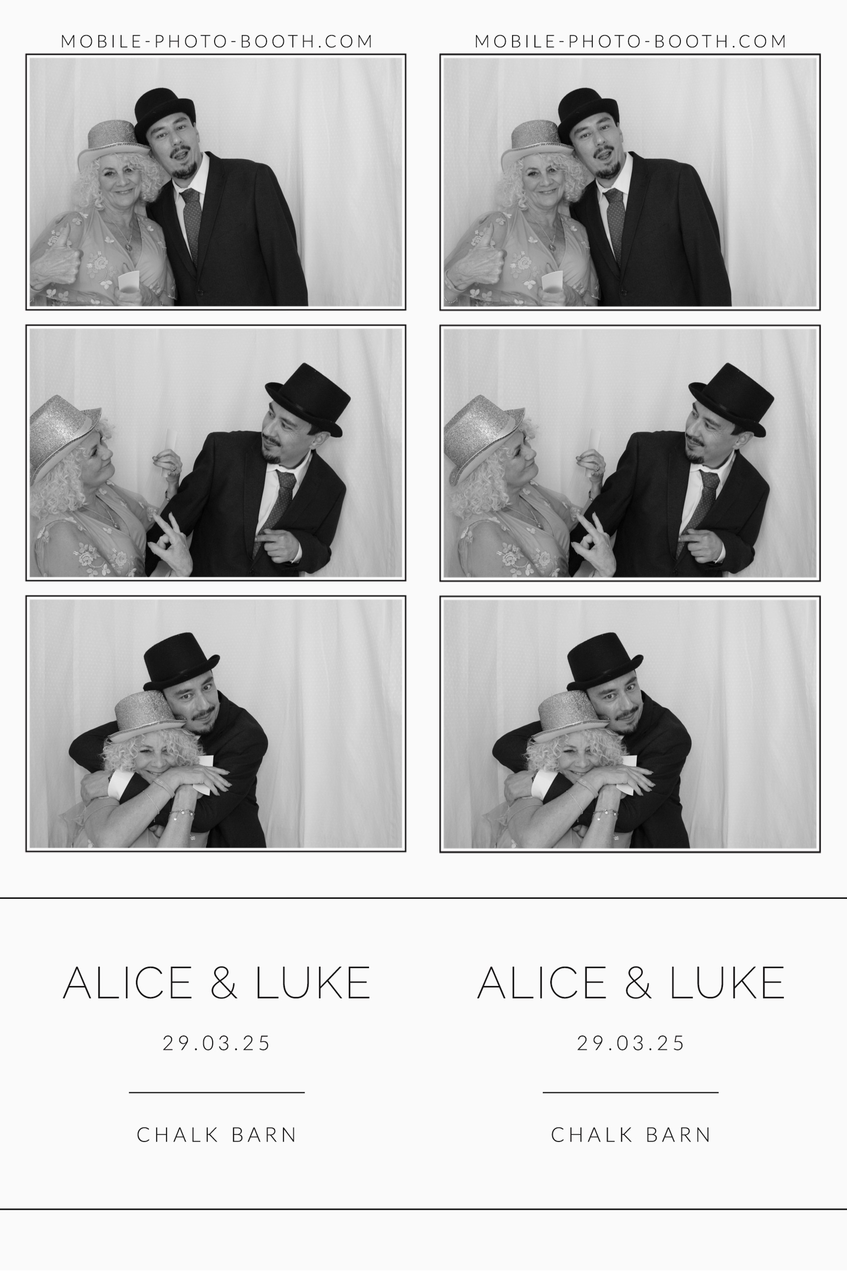Alice & Luke | View more photos from the event at images.mobile-photo-booth.com/u/MobilePhotoBoothUK/Alice-Luke