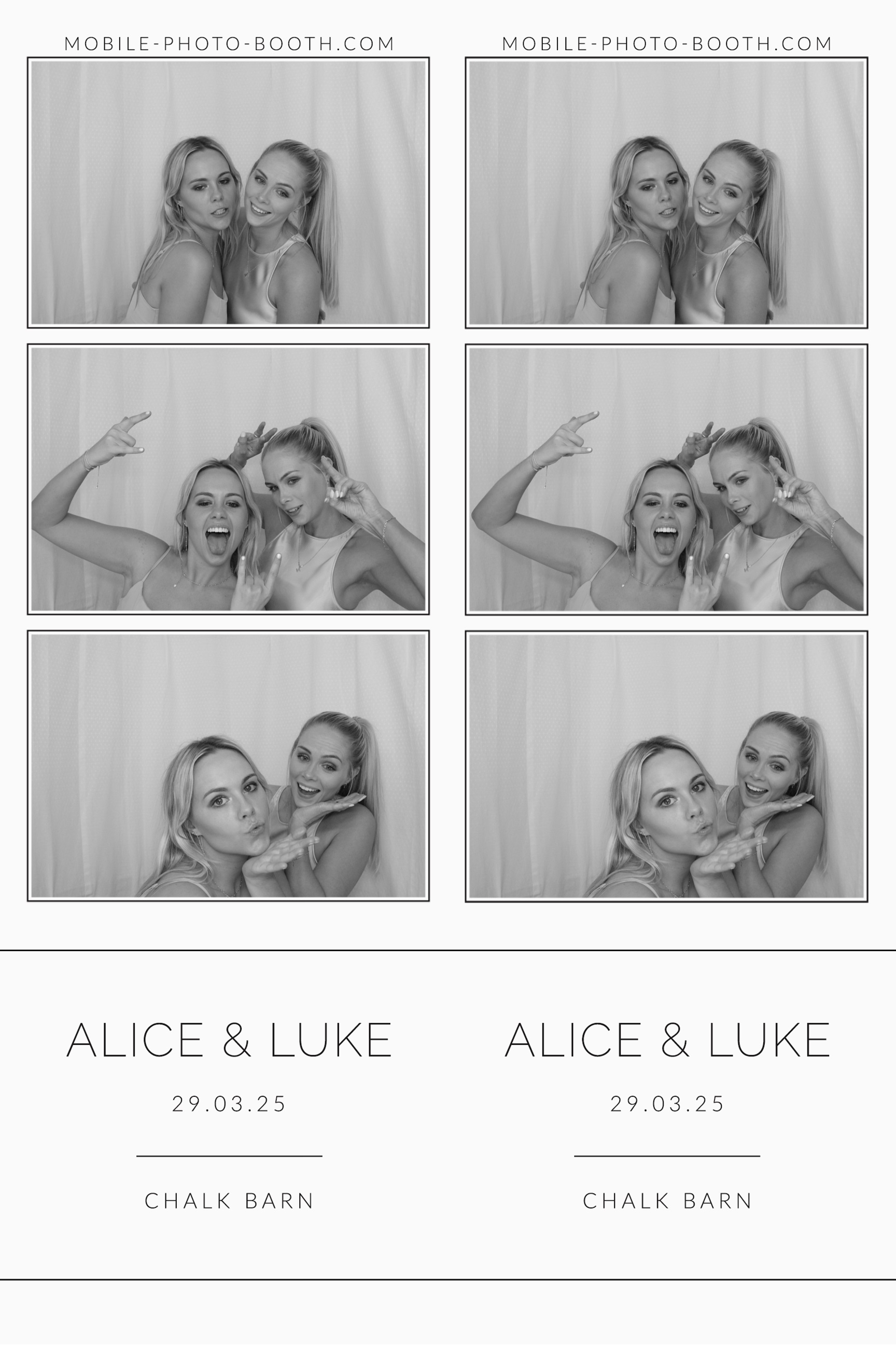 Alice & Luke | View more photos from the event at images.mobile-photo-booth.com/u/MobilePhotoBoothUK/Alice-Luke