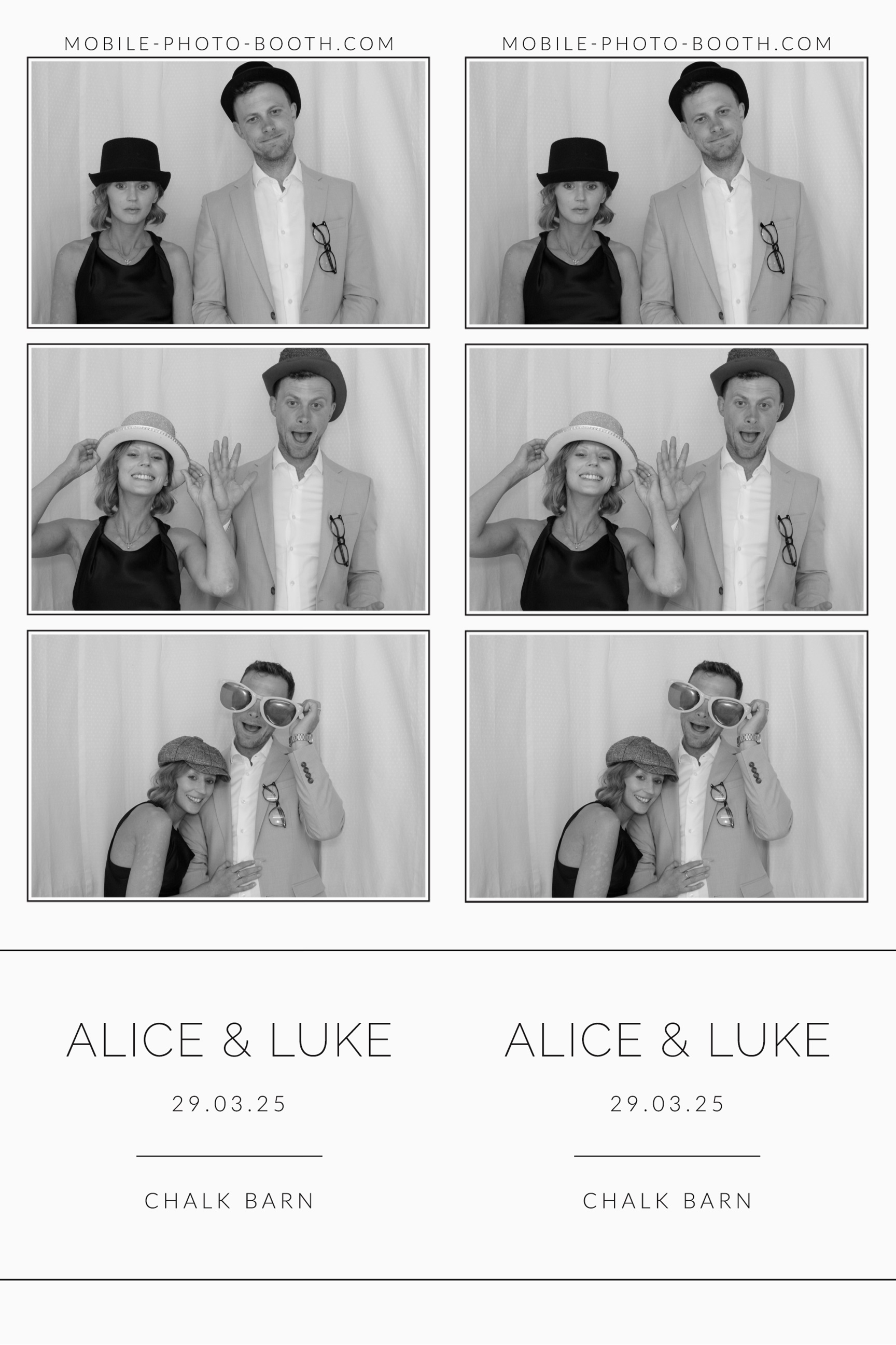 Alice & Luke | View more photos from the event at images.mobile-photo-booth.com/u/MobilePhotoBoothUK/Alice-Luke