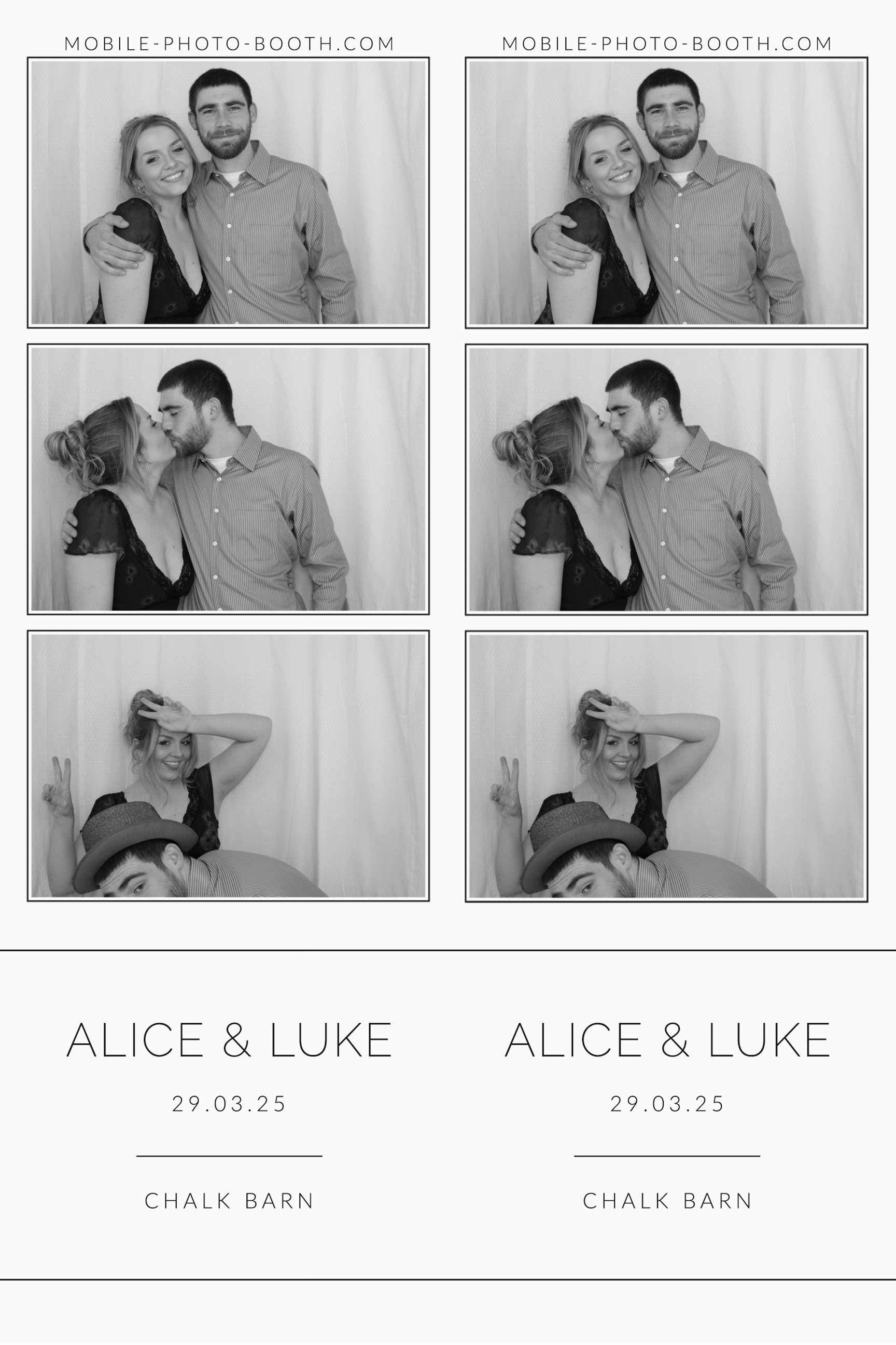 Alice & Luke | View more photos from the event at images.mobile-photo-booth.com/u/MobilePhotoBoothUK/Alice-Luke