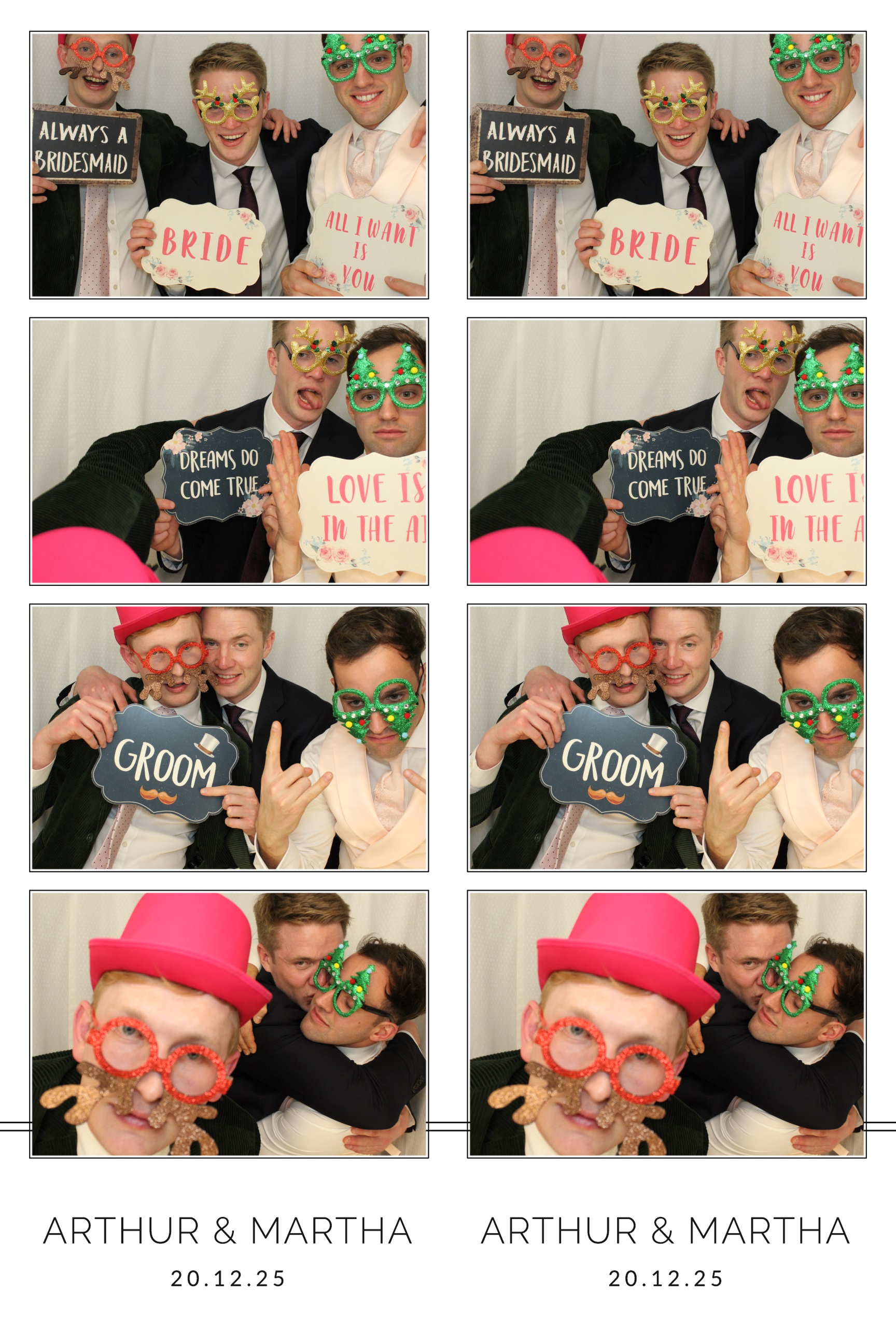 Arthur & Martha | View more photos from the event at images.mobile-photo-booth.com/u/MobilePhotoBoothUK/Arthur-Martha