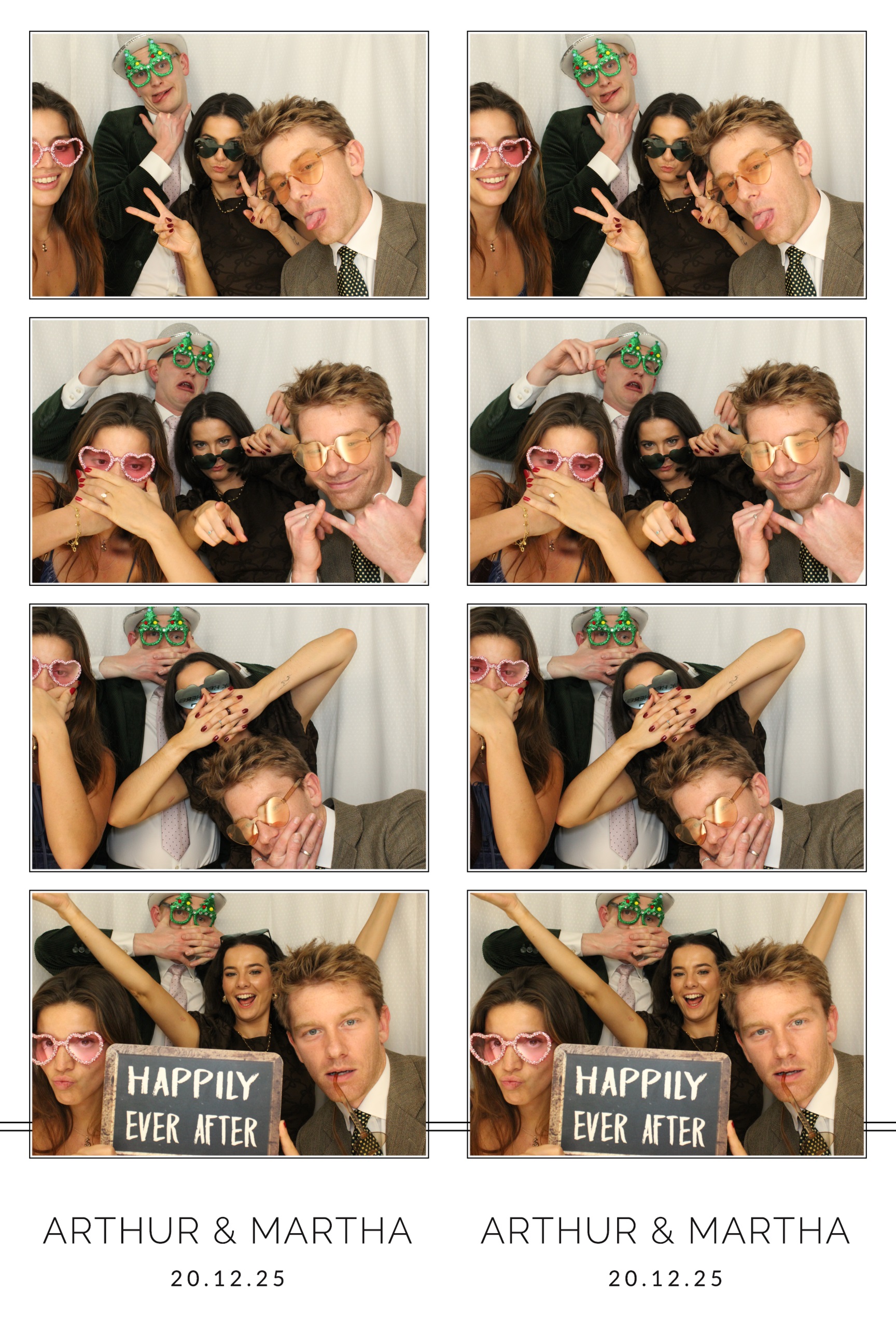 Arthur & Martha | View more photos from the event at images.mobile-photo-booth.com/u/MobilePhotoBoothUK/Arthur-Martha