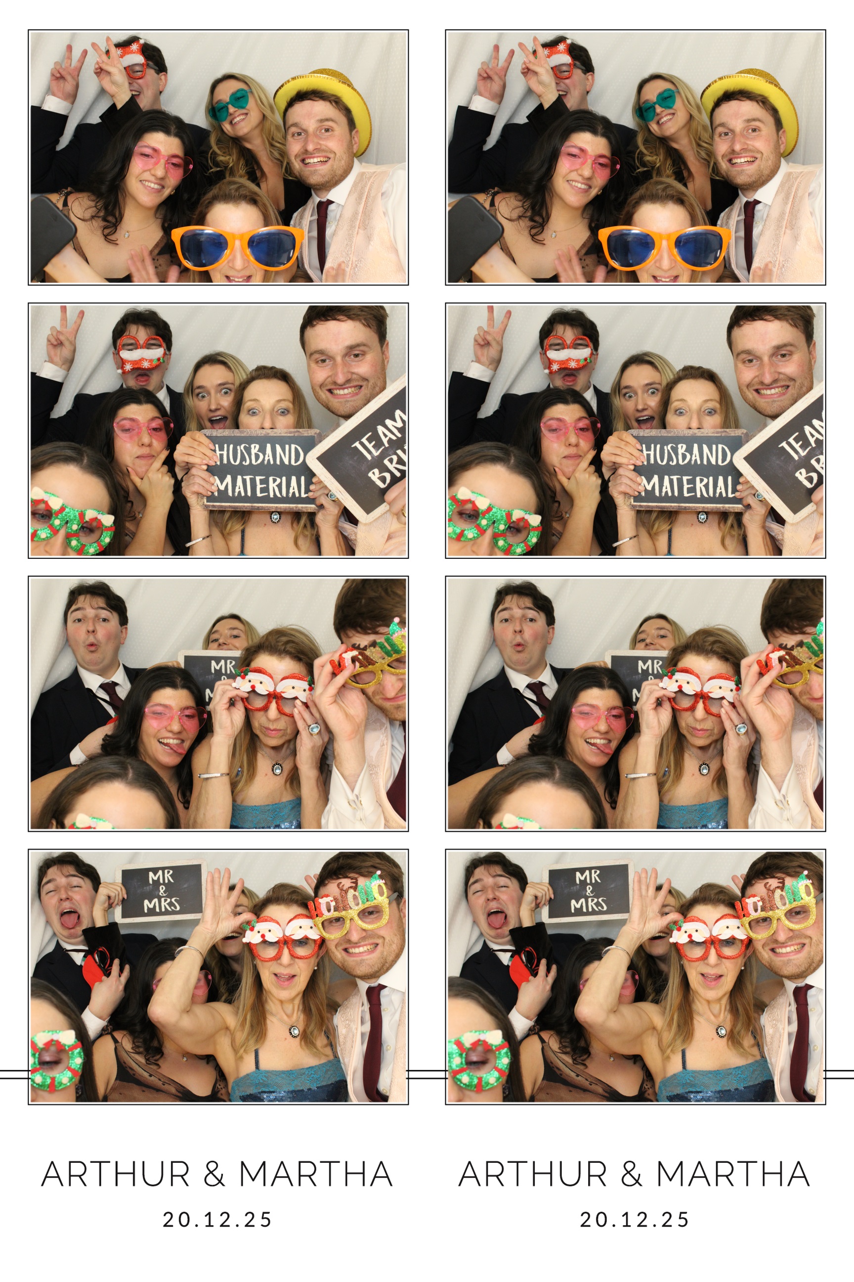 Arthur & Martha | View more photos from the event at images.mobile-photo-booth.com/u/MobilePhotoBoothUK/Arthur-Martha