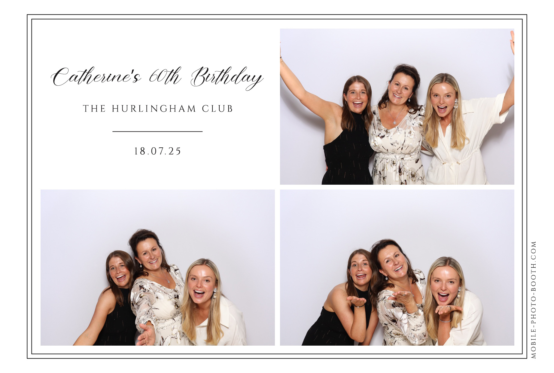 Catherine's 60th Party | View more photos from the event at images.mobile-photo-booth.com/u/MobilePhotoBoothUK/Catherines-60th-Party